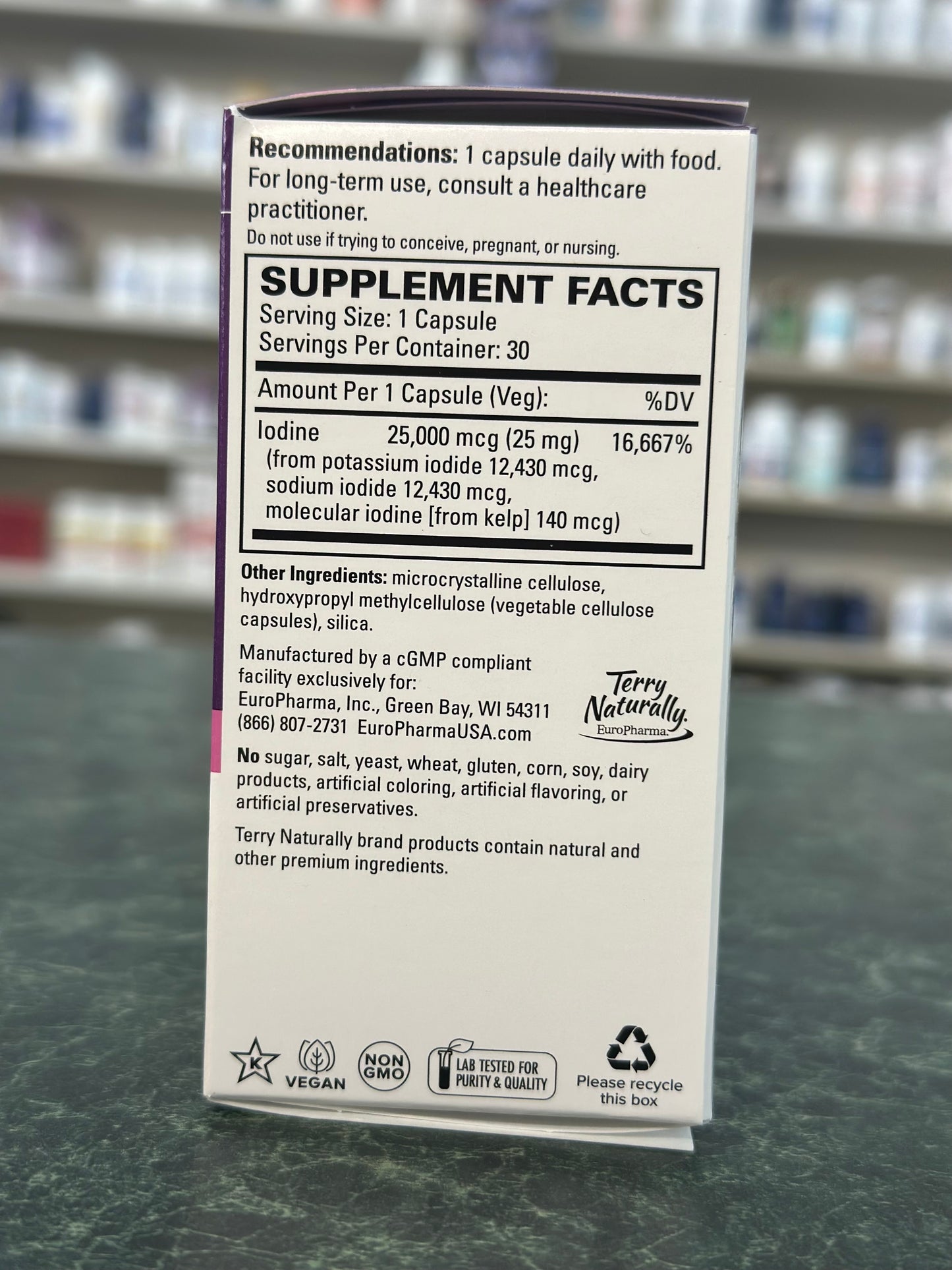 Tri-Iodine 25 mg
