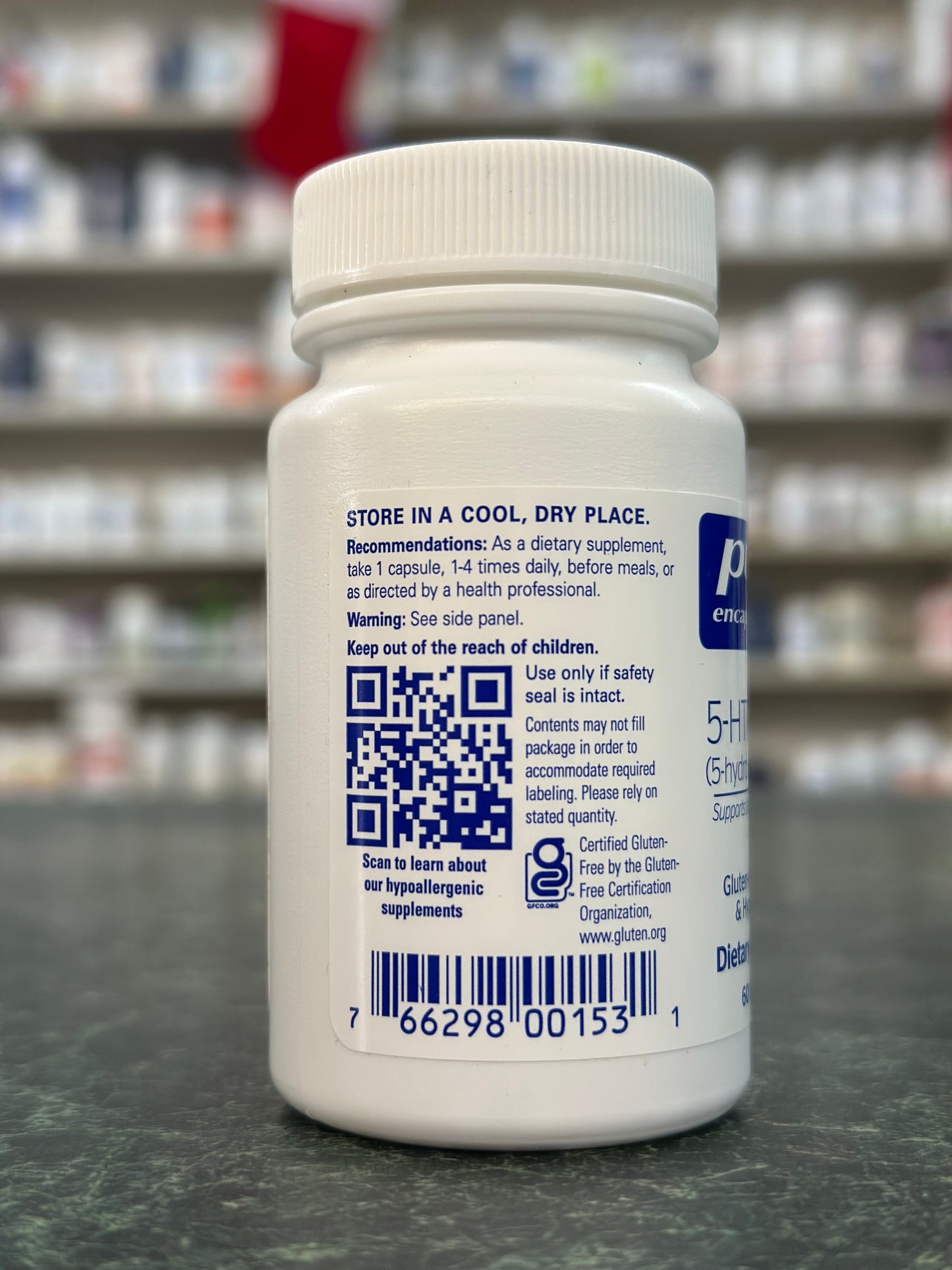 Pure Encapsulations 5-HTP 50mg