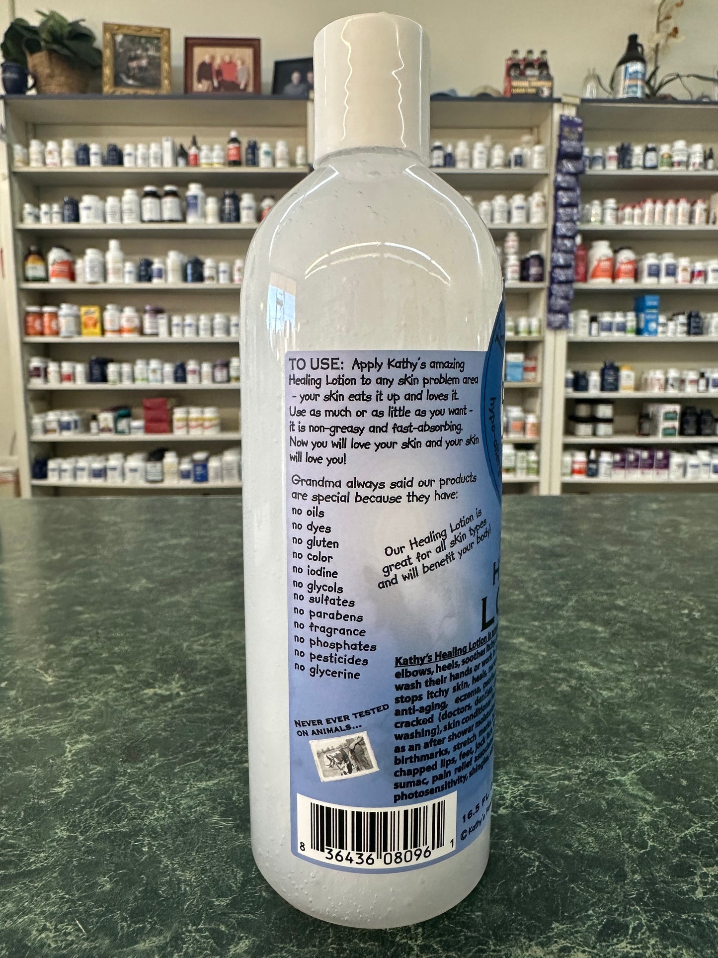 Healing Lotion 16. oz