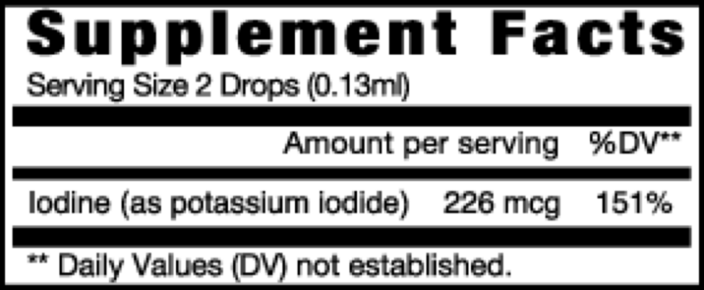 Iodine Liquid Concentrate