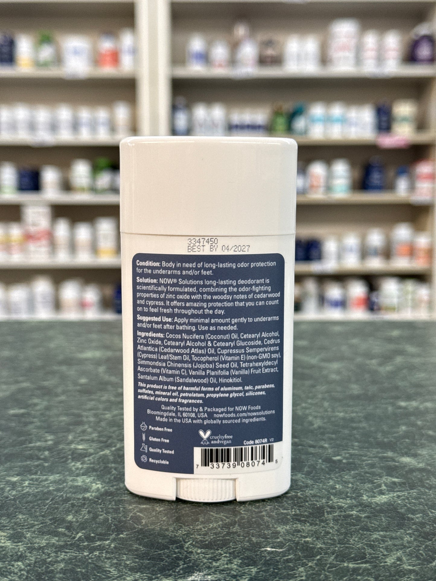 Long-Lasting Deodarant - Cedarwood