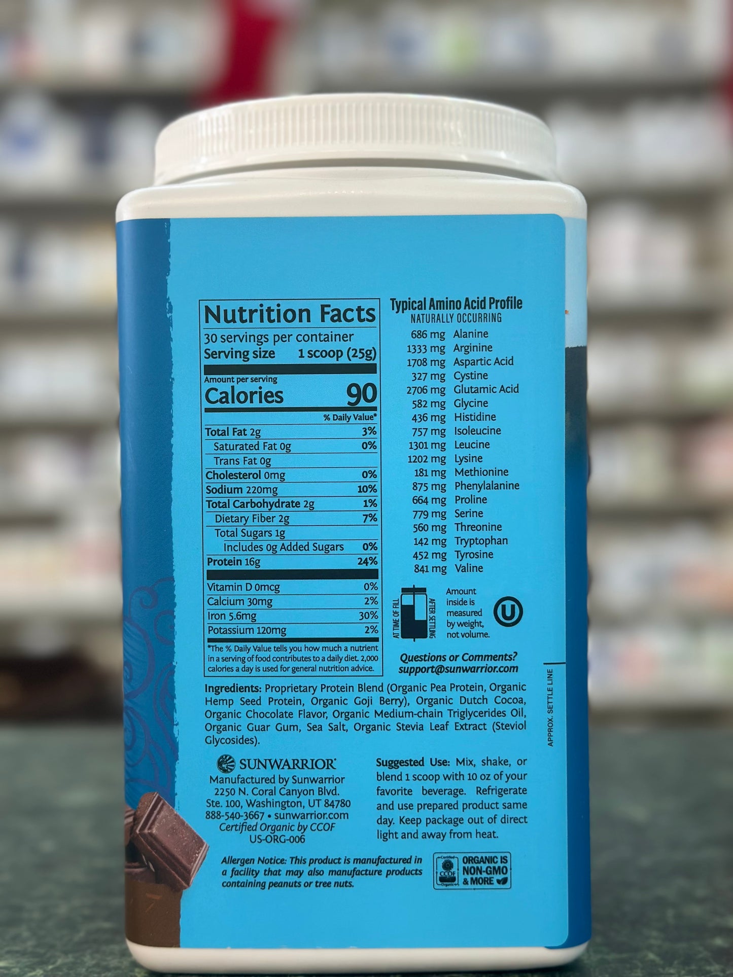 Warrior Protein Blend Chocolate