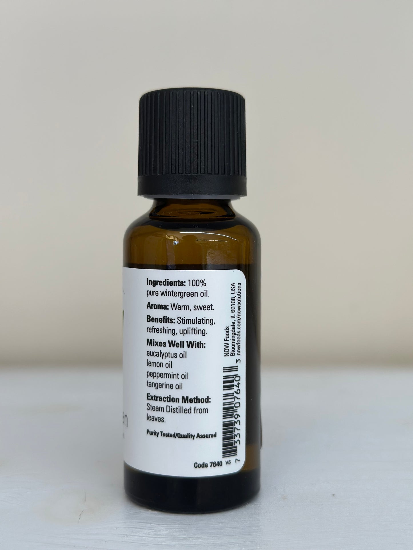 Oil, Wintergreen