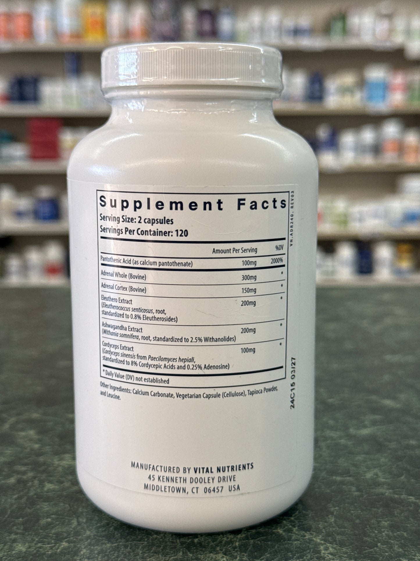 Adrenal Support - 240 capsules