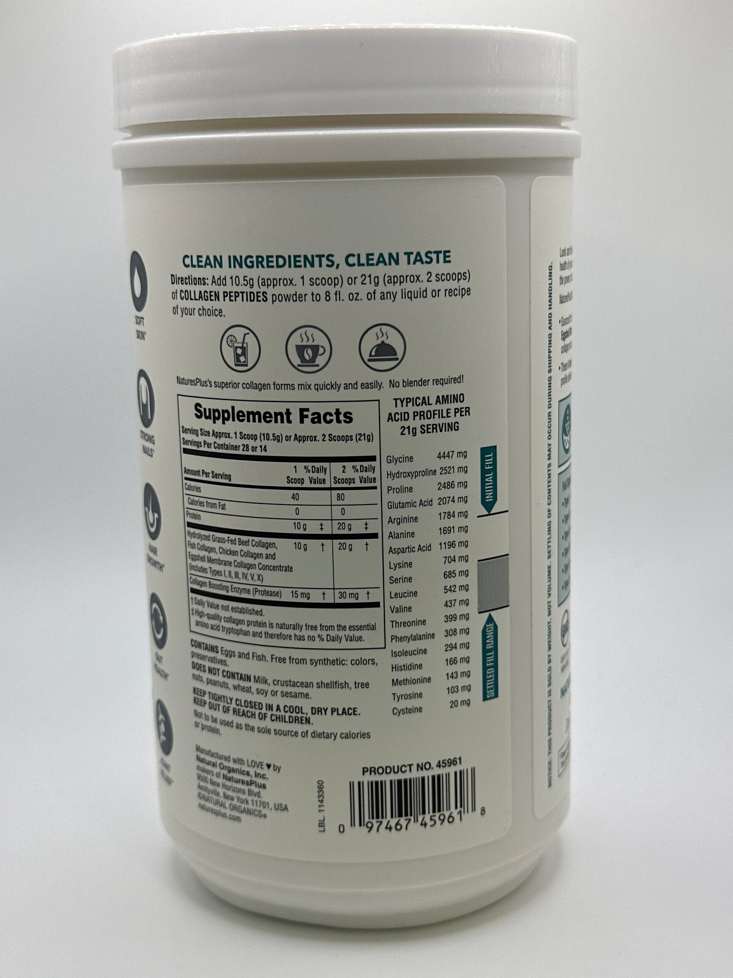 Collagen Peptides Powder .65 lb