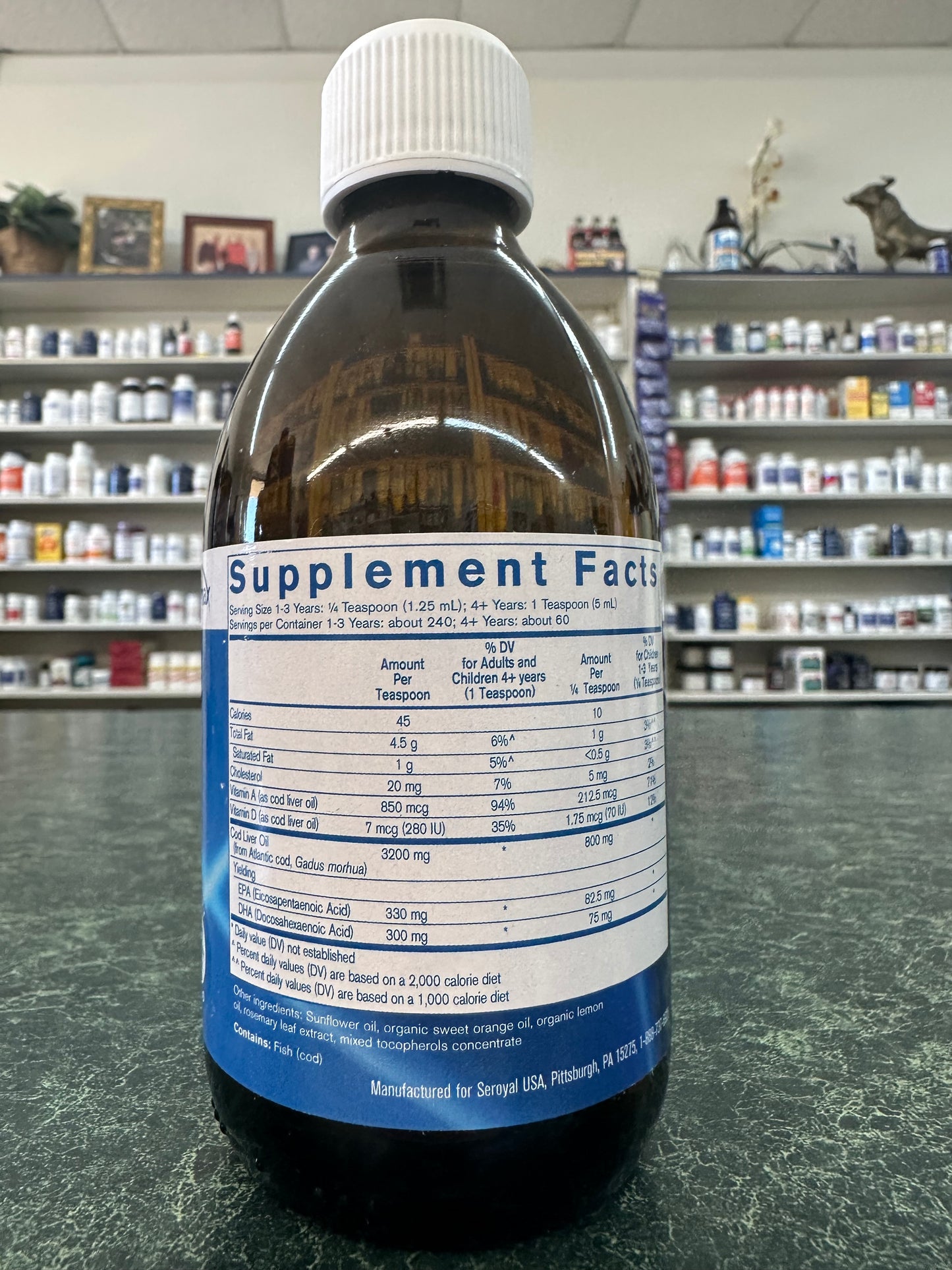 Finest Pure Cod Liver Oil