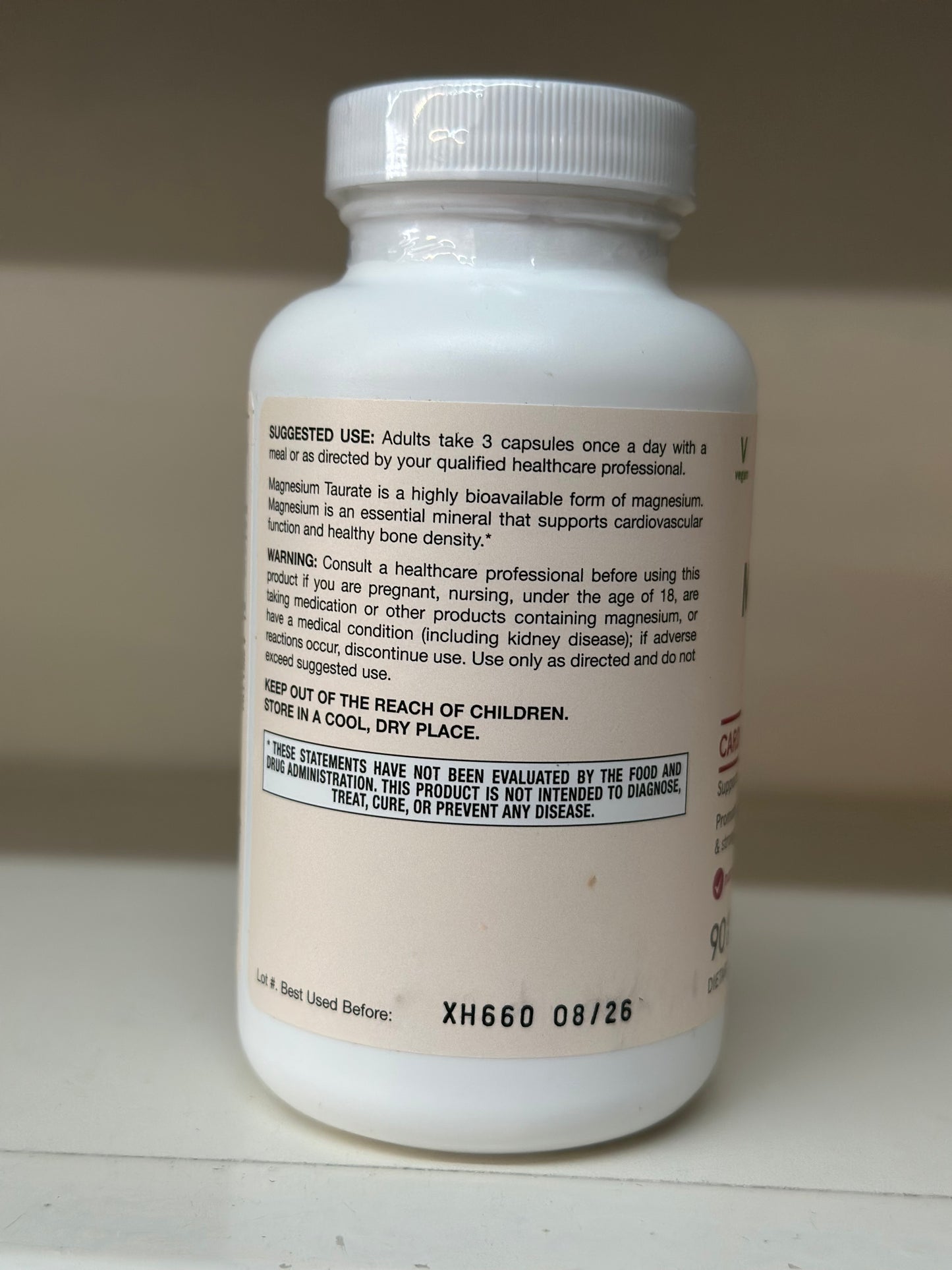 Magnesium Taurate 90 capsule