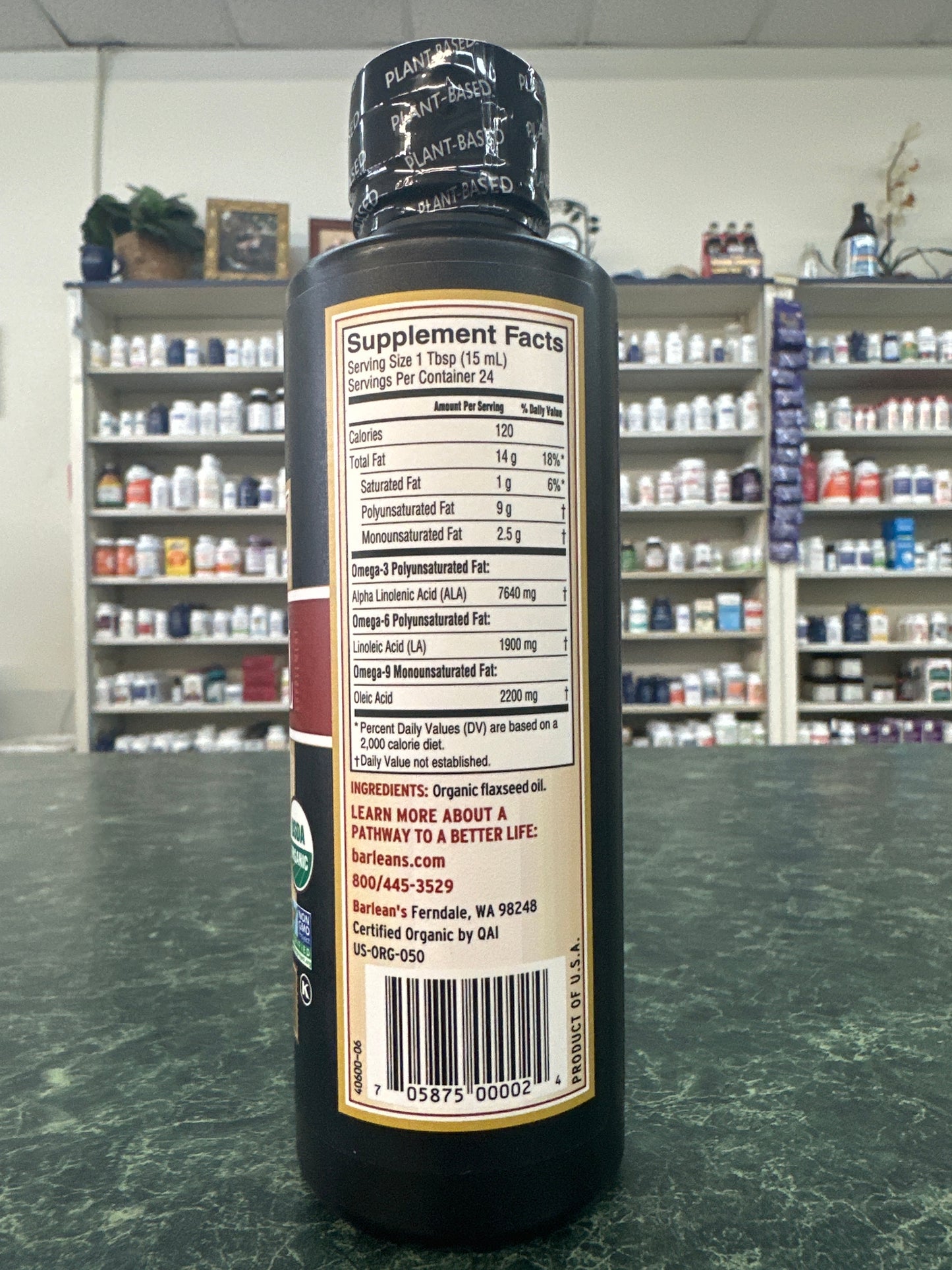 Barlean's Fresh Flax Oil Liquid