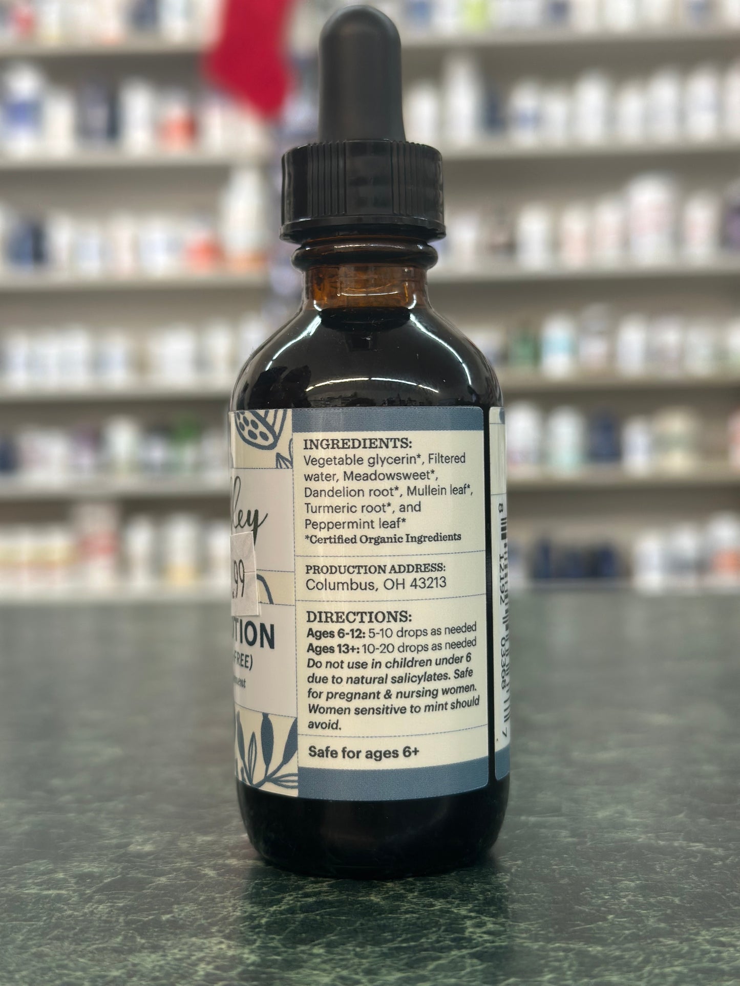 Pain Potion (Alcohol-Free)