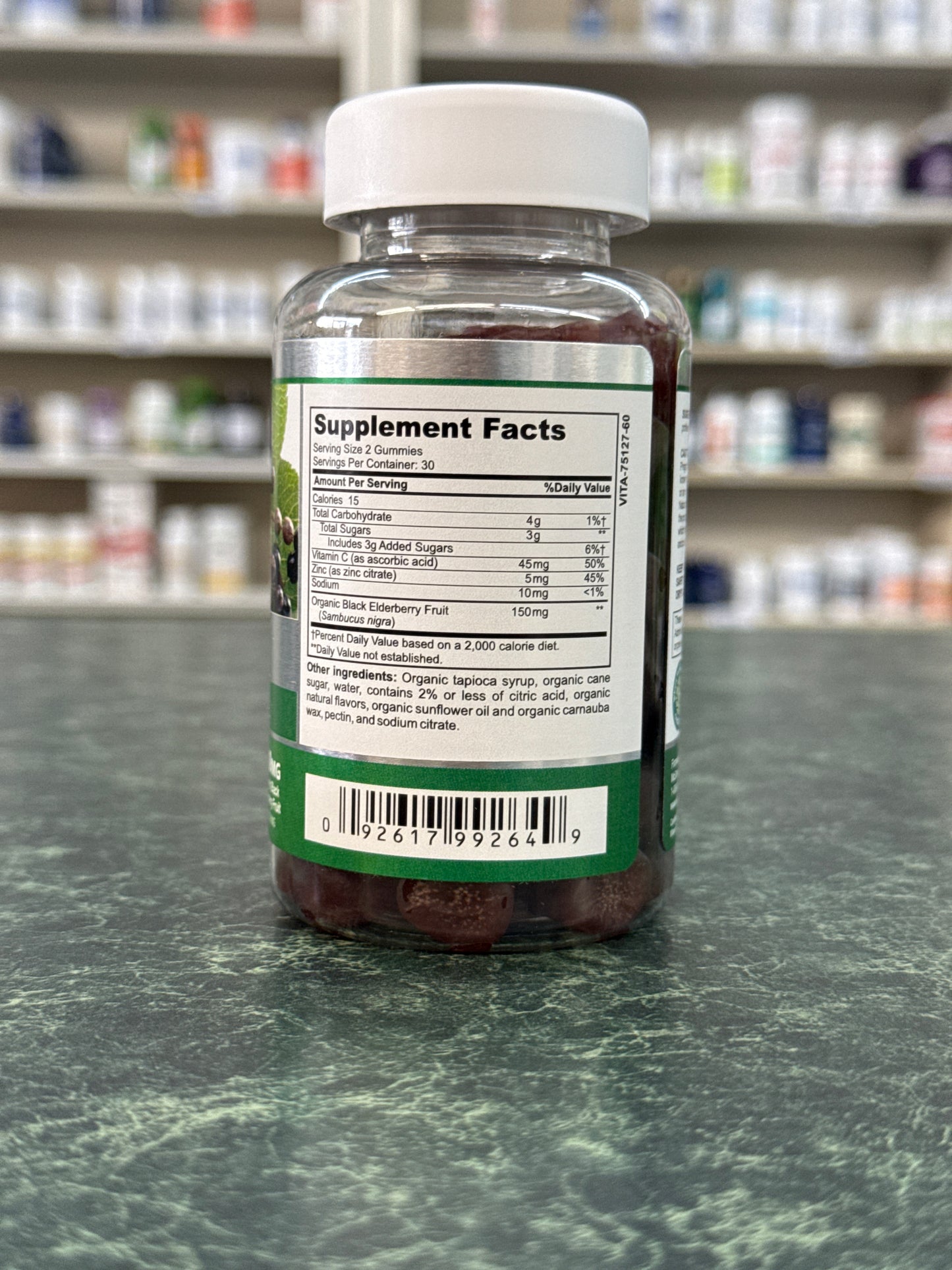 Organic Elderberry Gummy