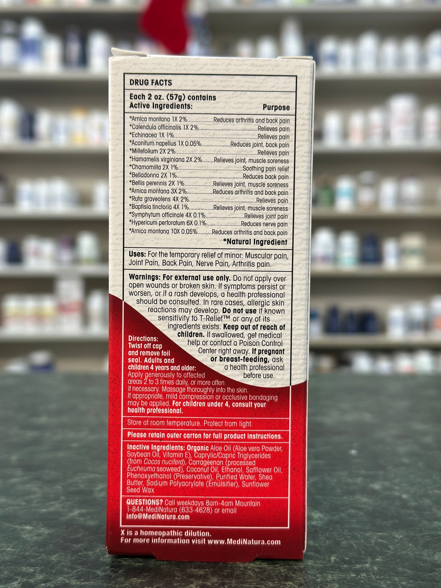 T-Relief Arnica +12 2oz