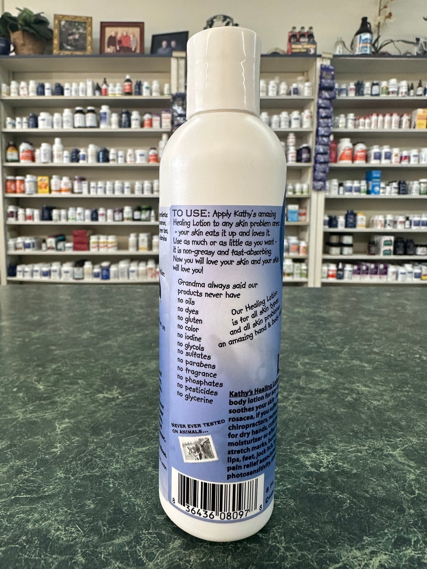 Healing Lotion 8 oz