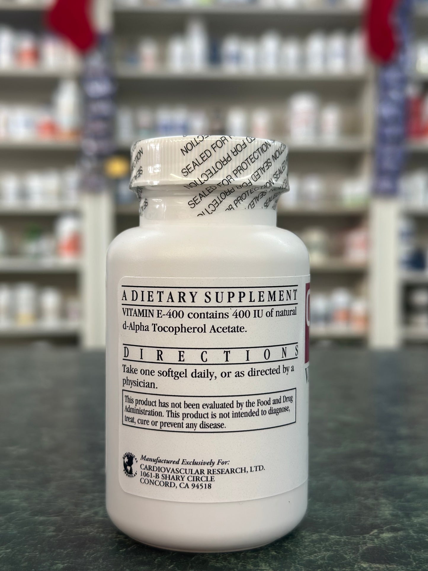 Vitamin E-400 60ct