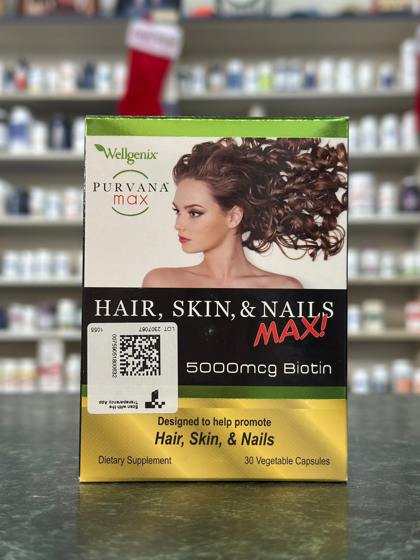 Purvana - Hair, Skin, & Nails MAX 30ct