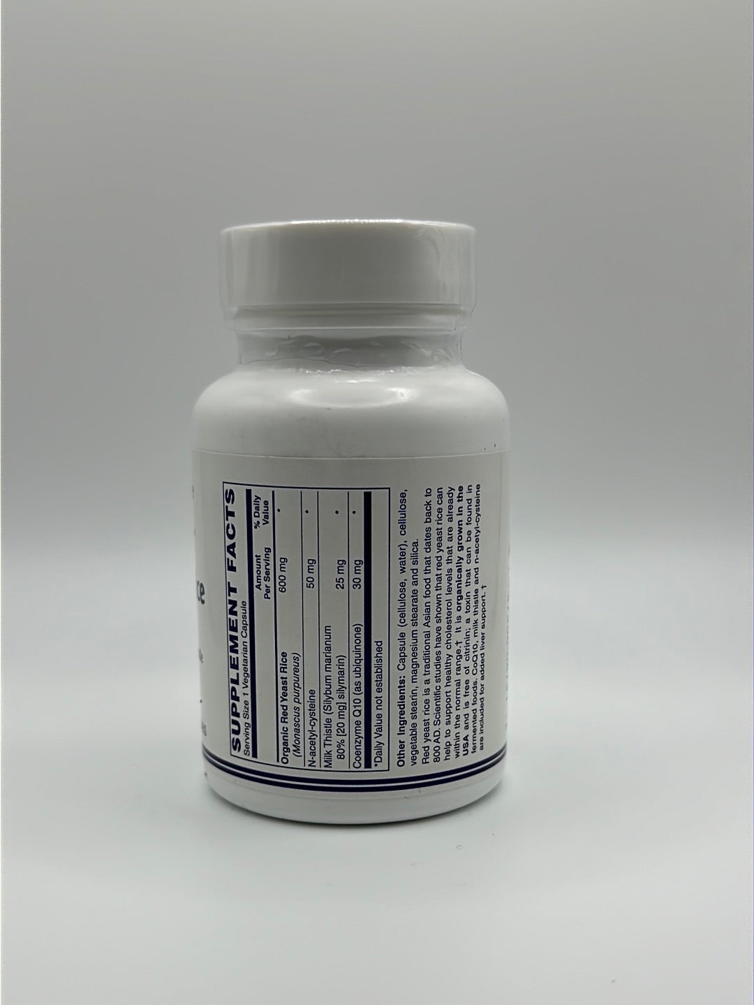 Red Yeast Rice Plus 600mg, 60's