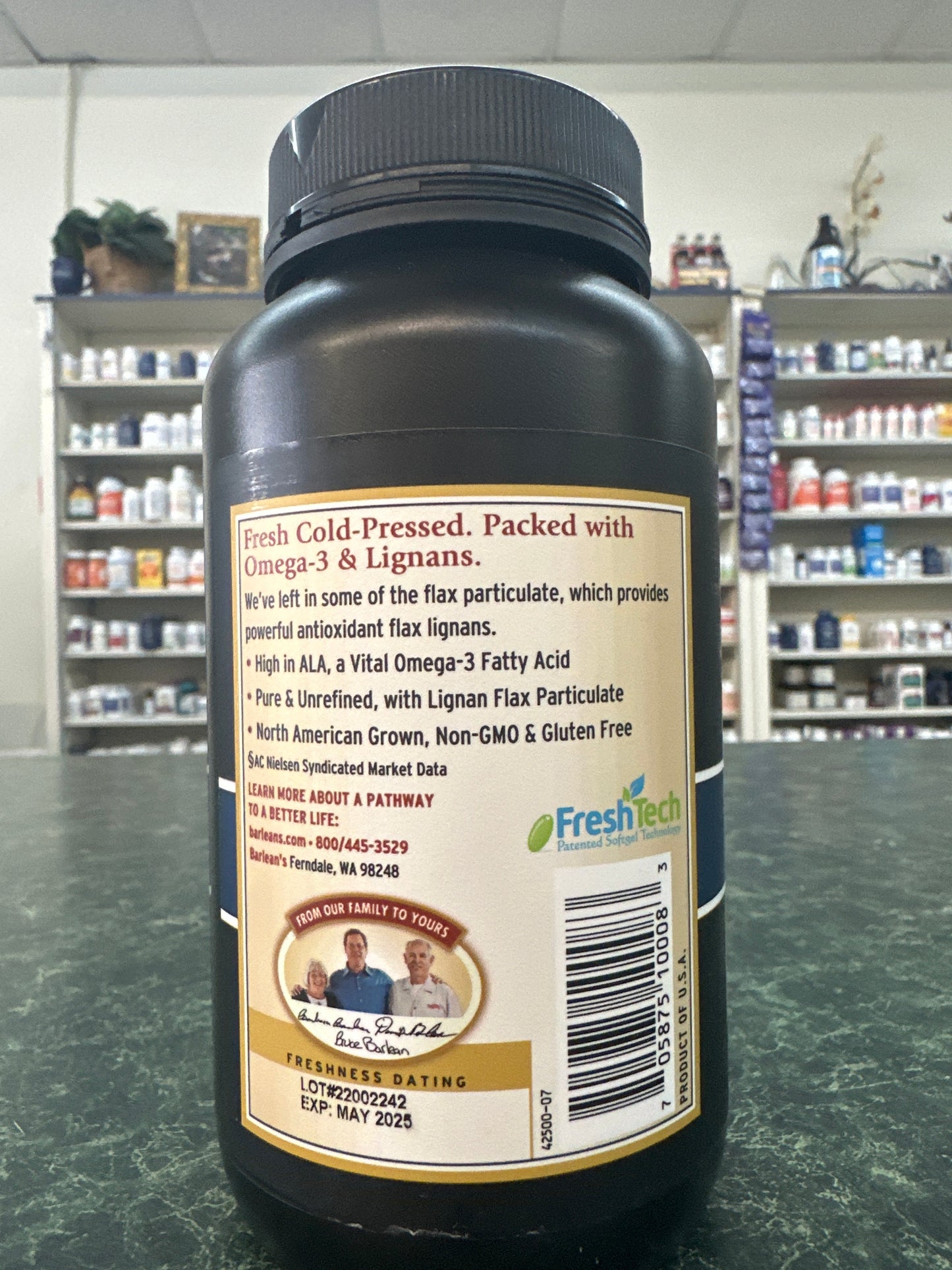 Lignan Flax Oil Softgels