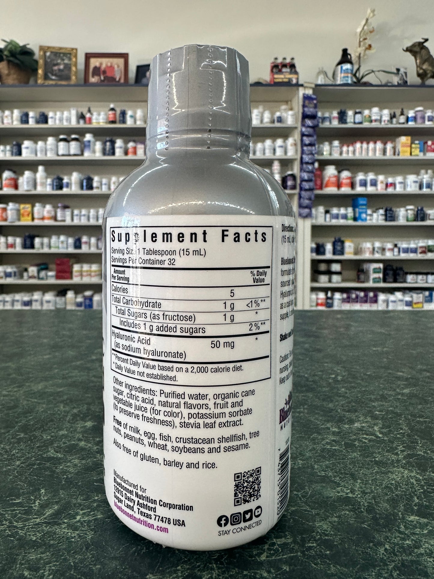 Hyaluronic Acid, Liq. Mix Berry