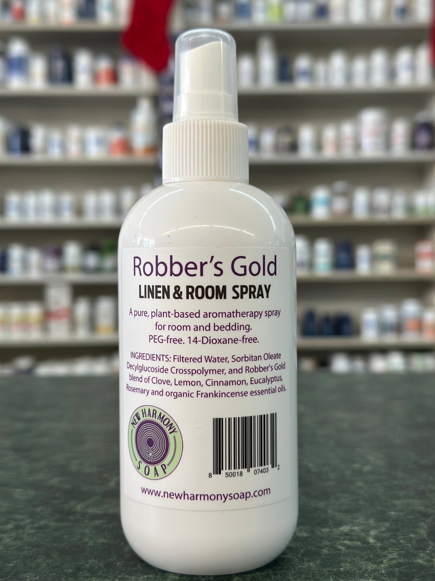 Robber's Gold Linen & Room Spray