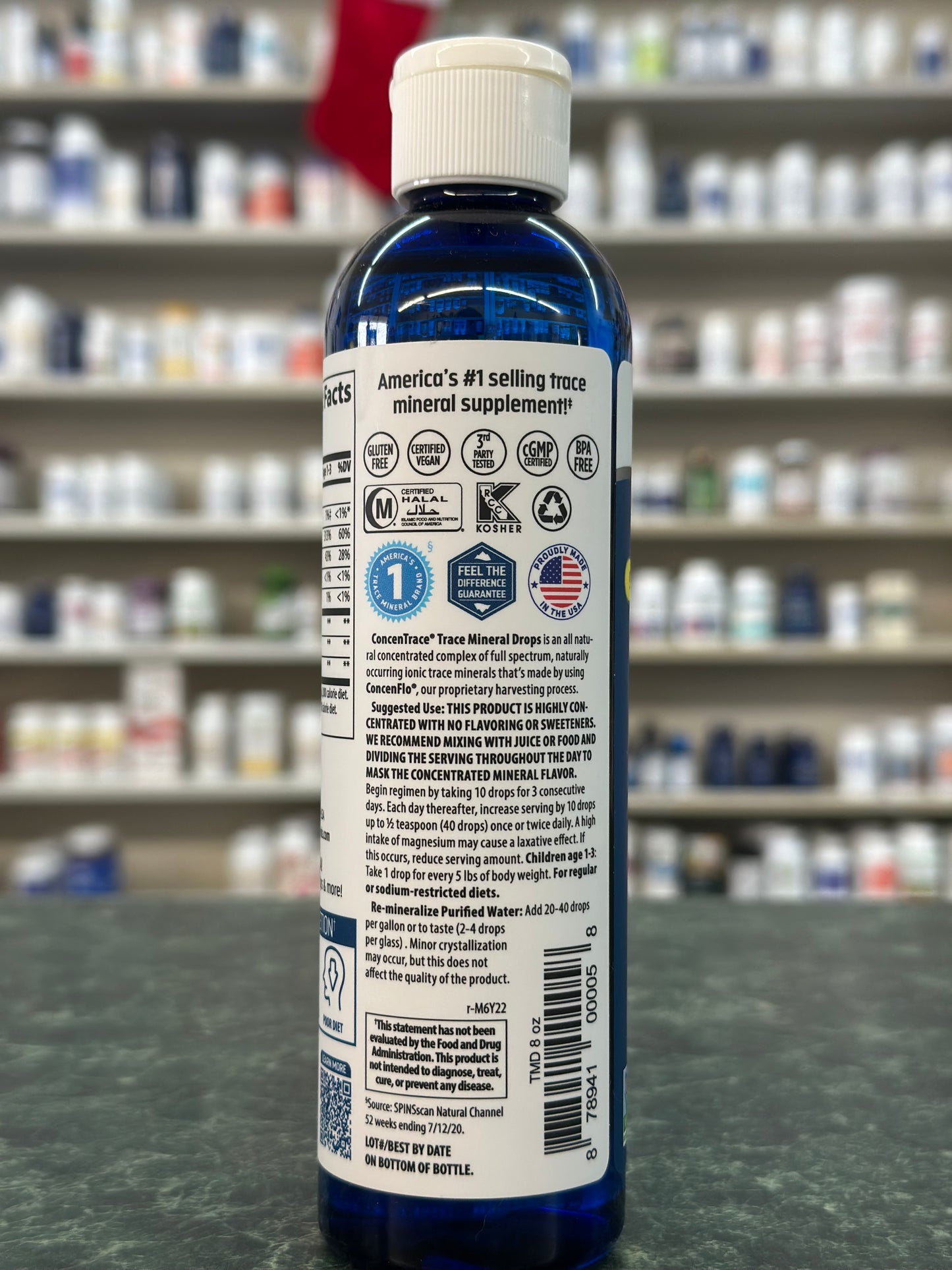 Trace Mineral Drops 8oz