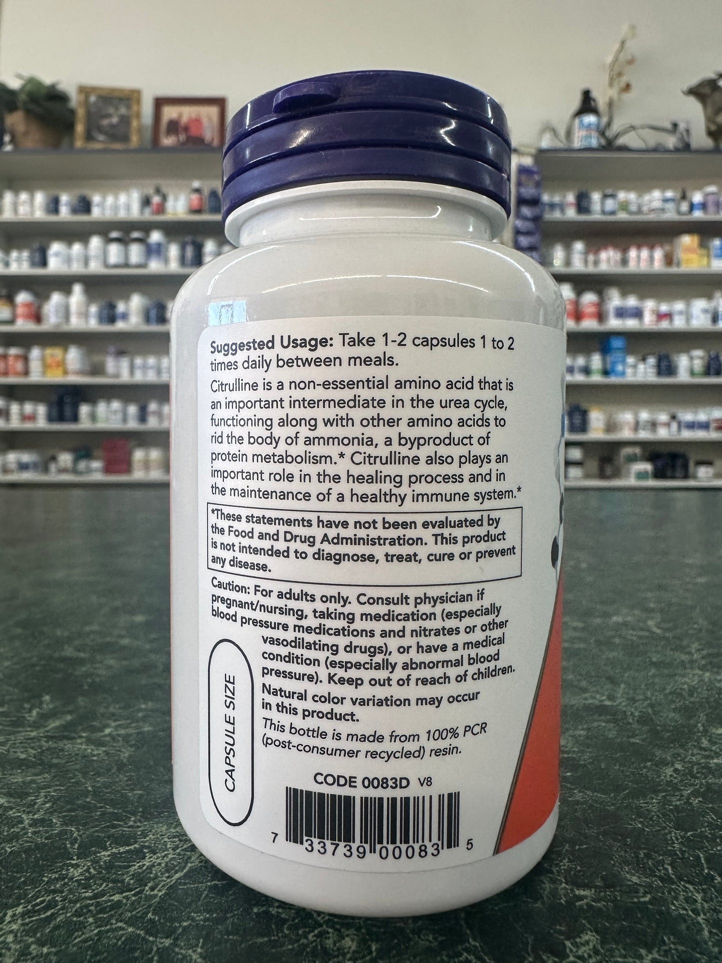 L-Citrulline 750 mg
