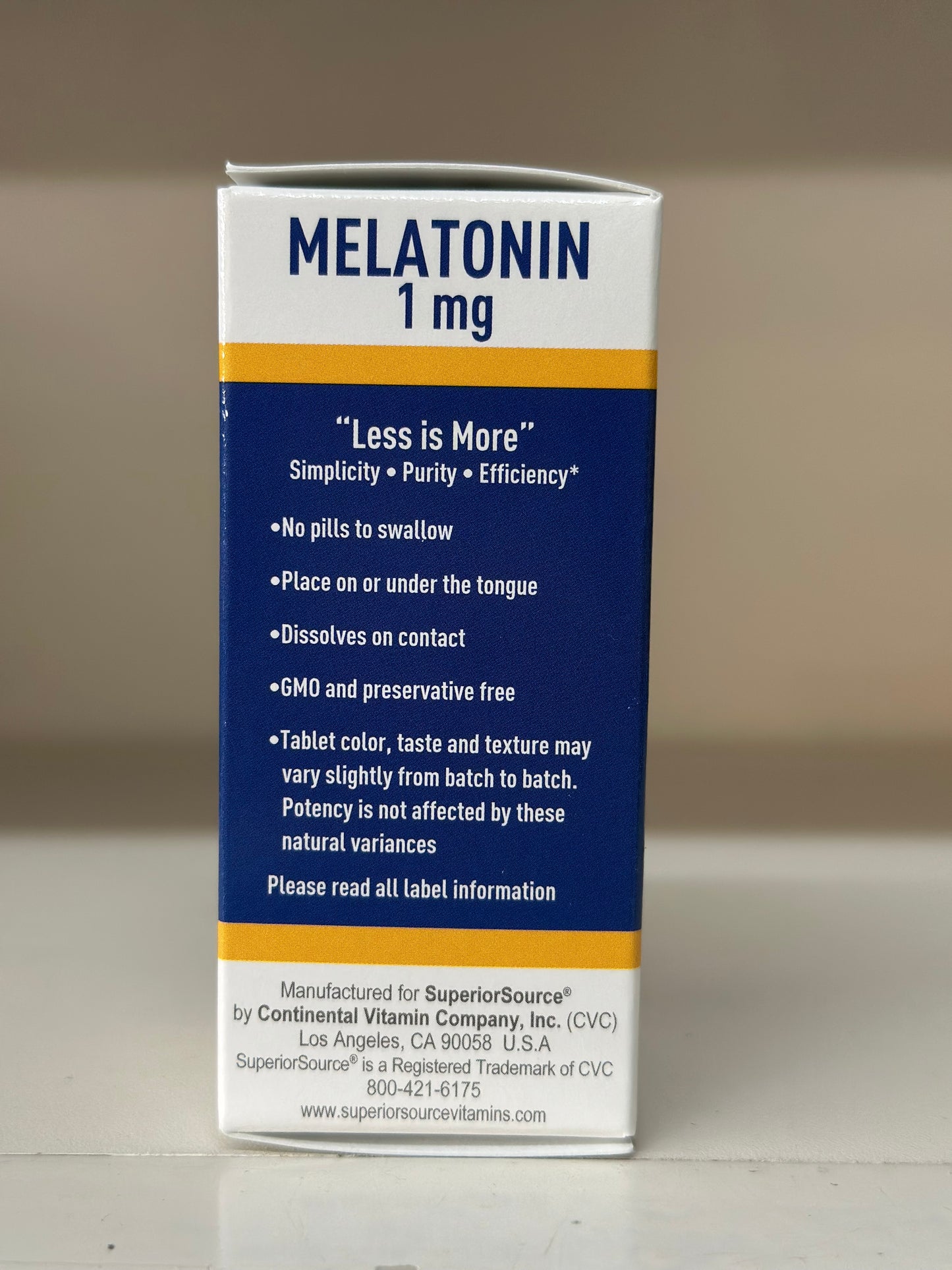 Melatonin 1 mg