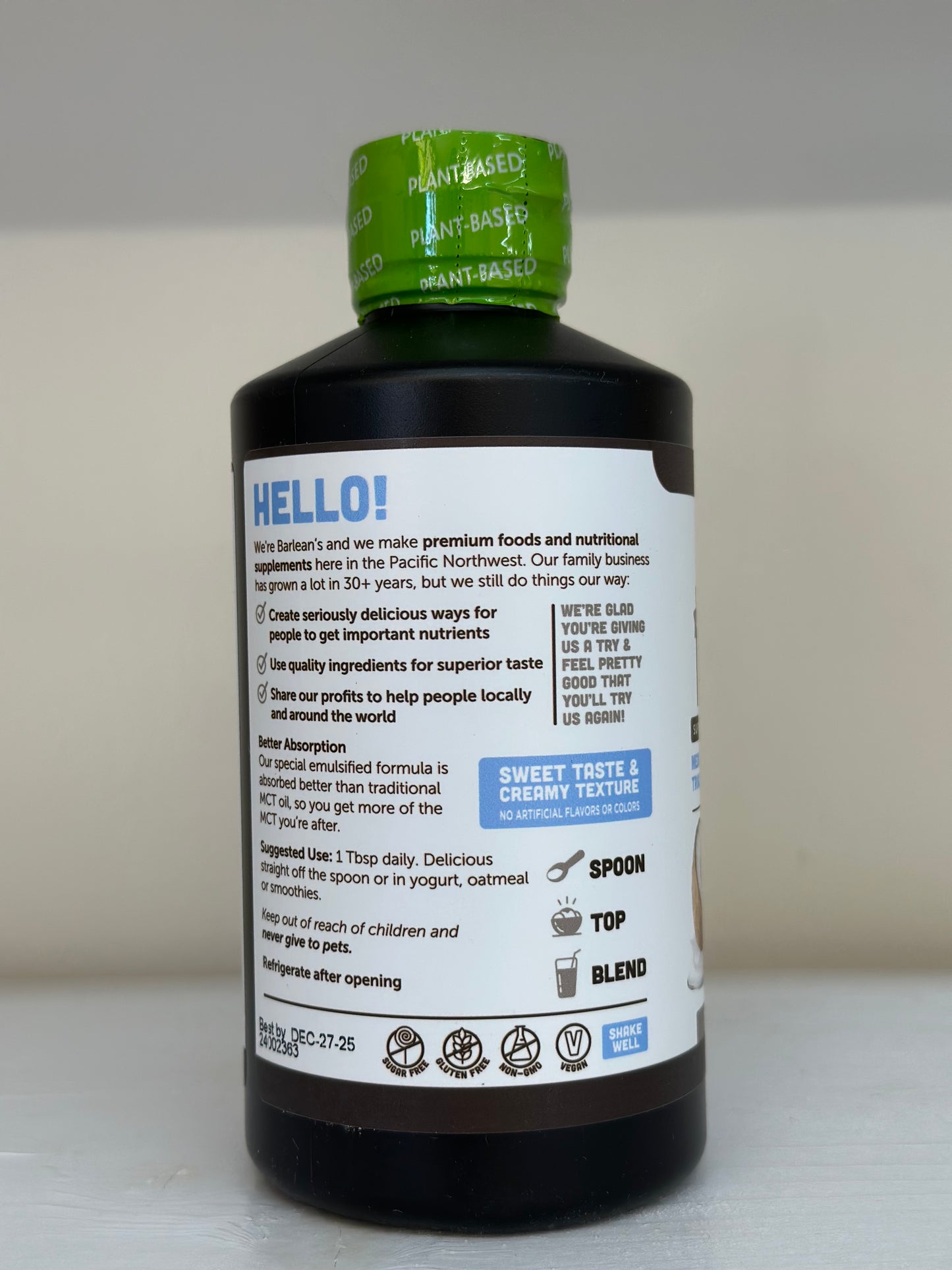 Oil, MCT Coconut, 16 oz