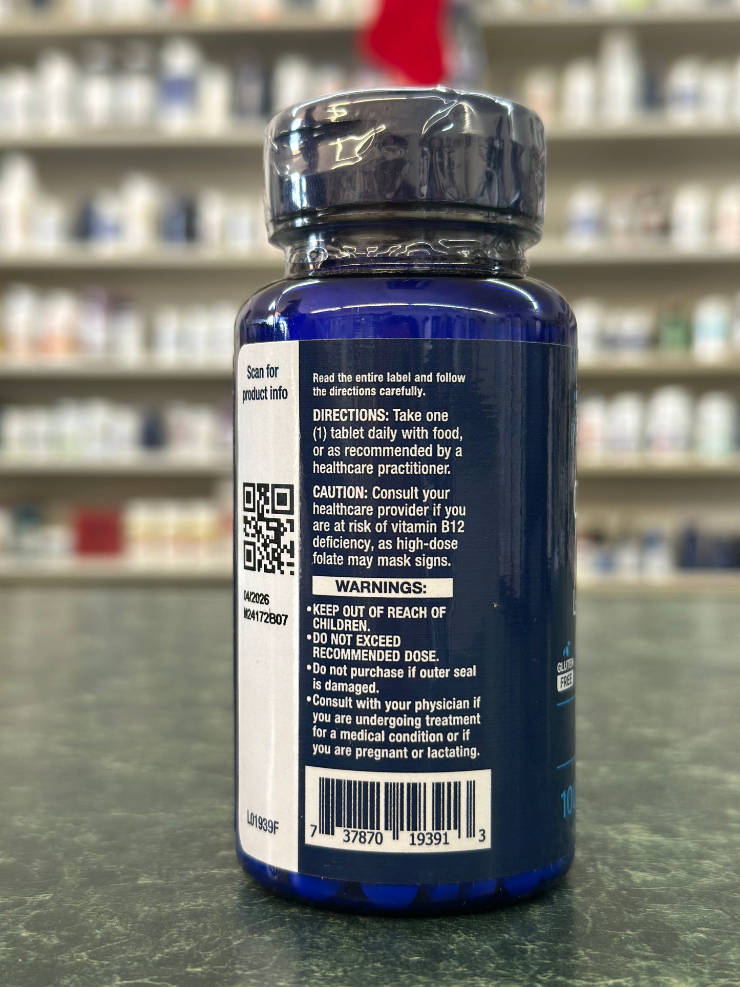 Optimized Folate 1700 mcg DFE