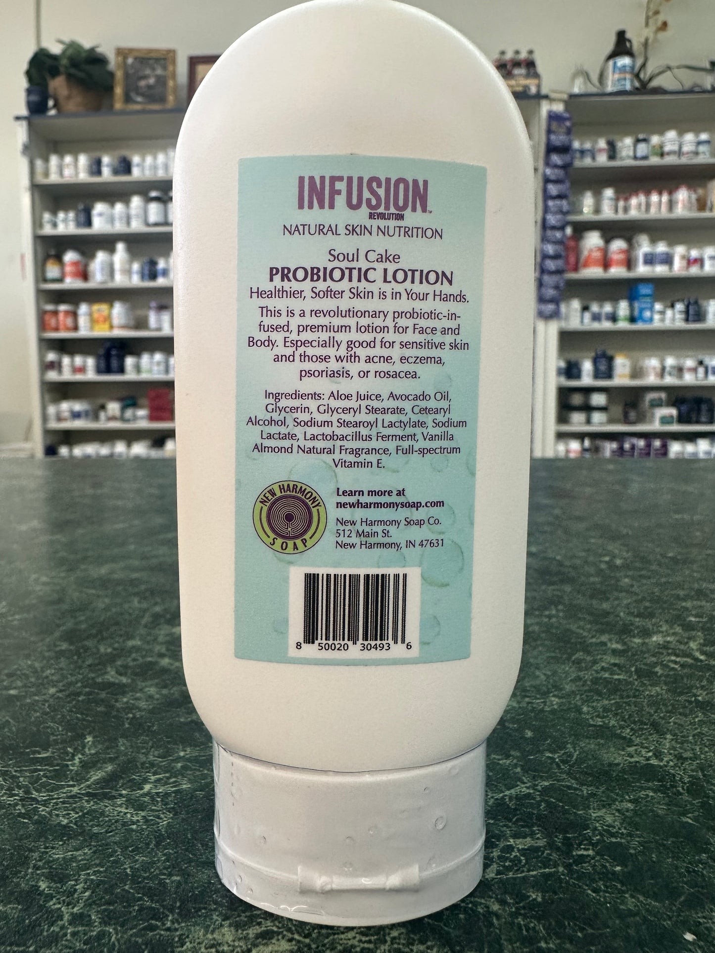 Infusion Probiotic Lotion, Soul Cake