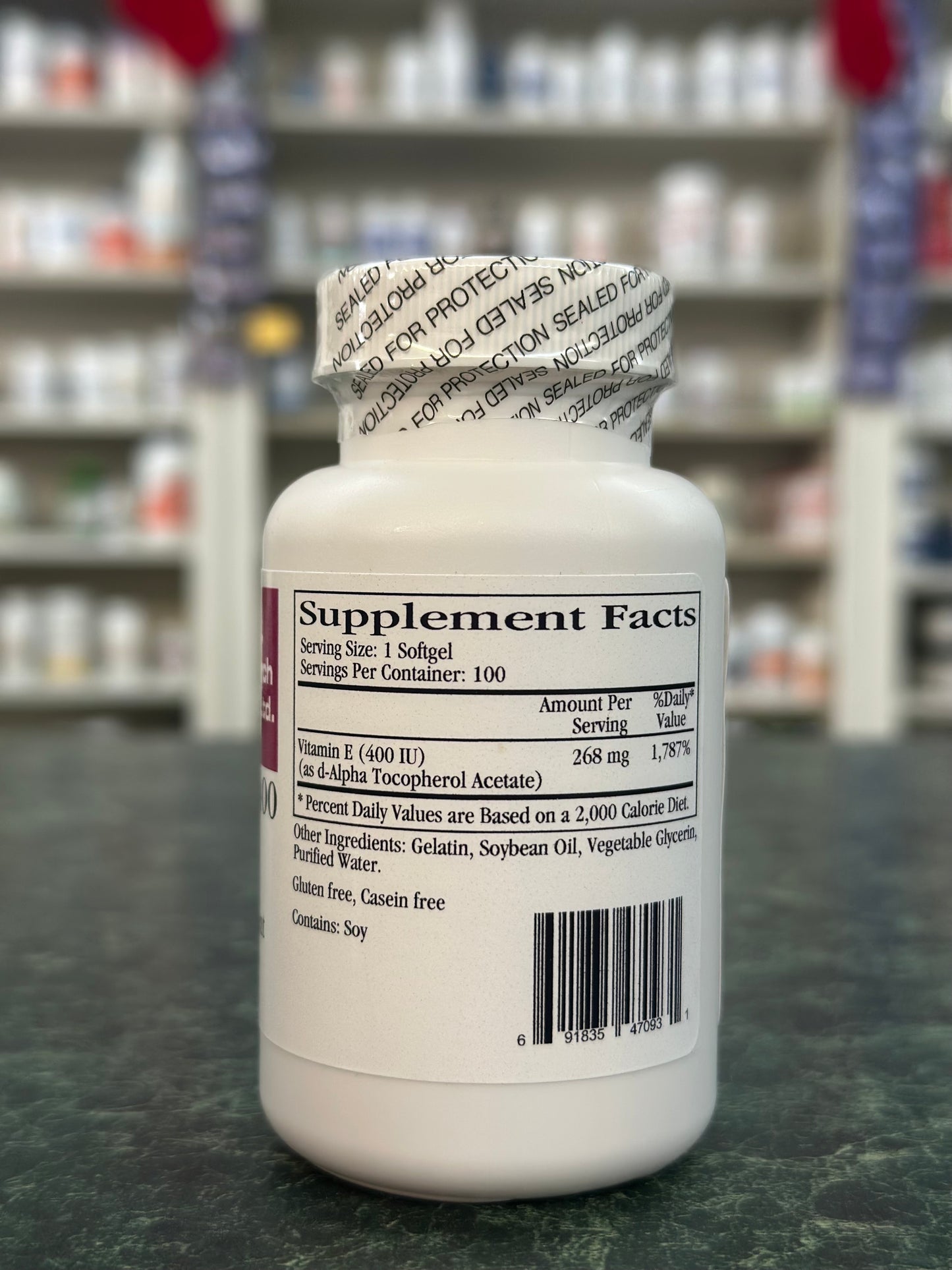 Vitamin E-400 60ct