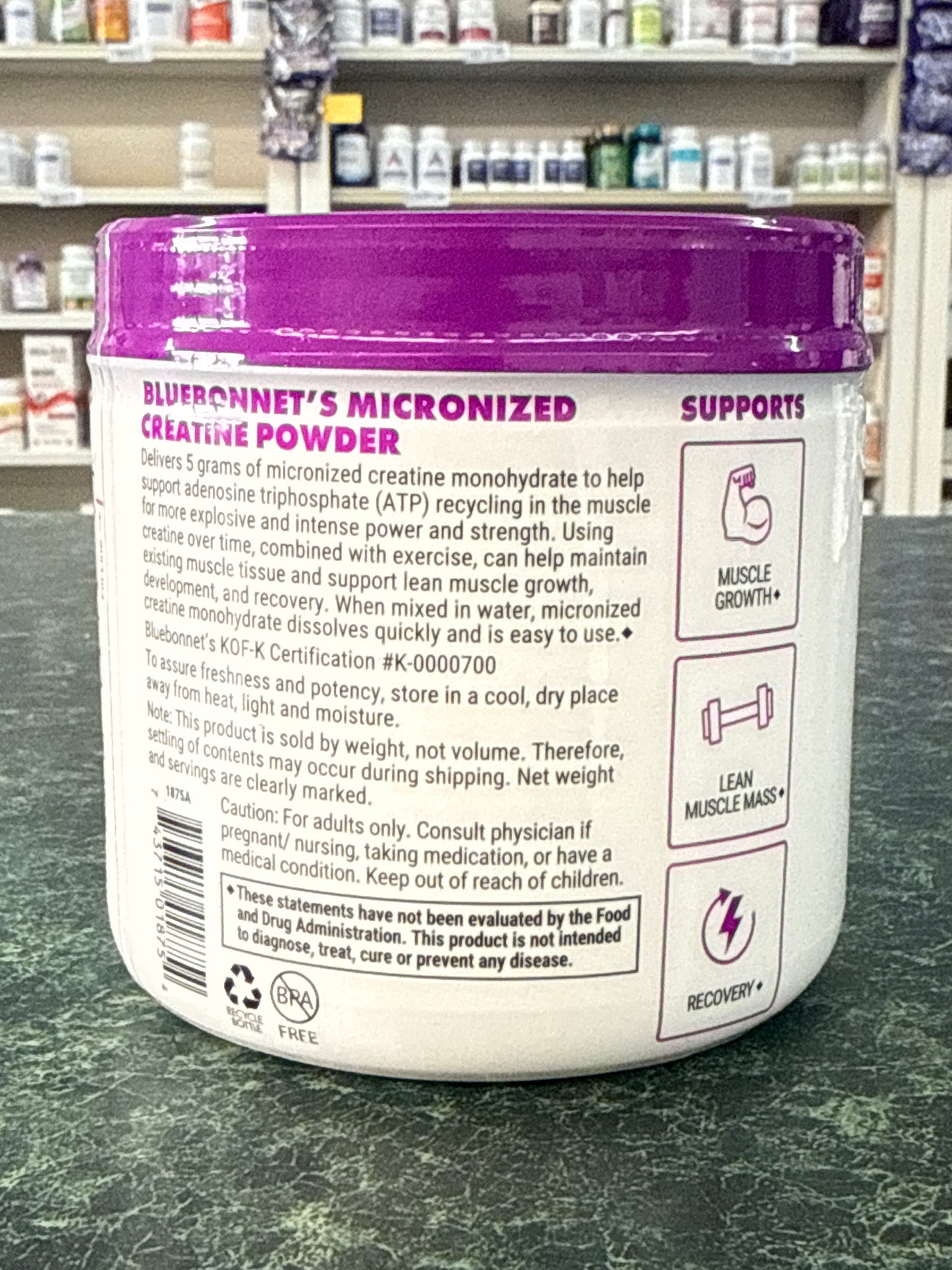 Micronized Creatine Monohydrate