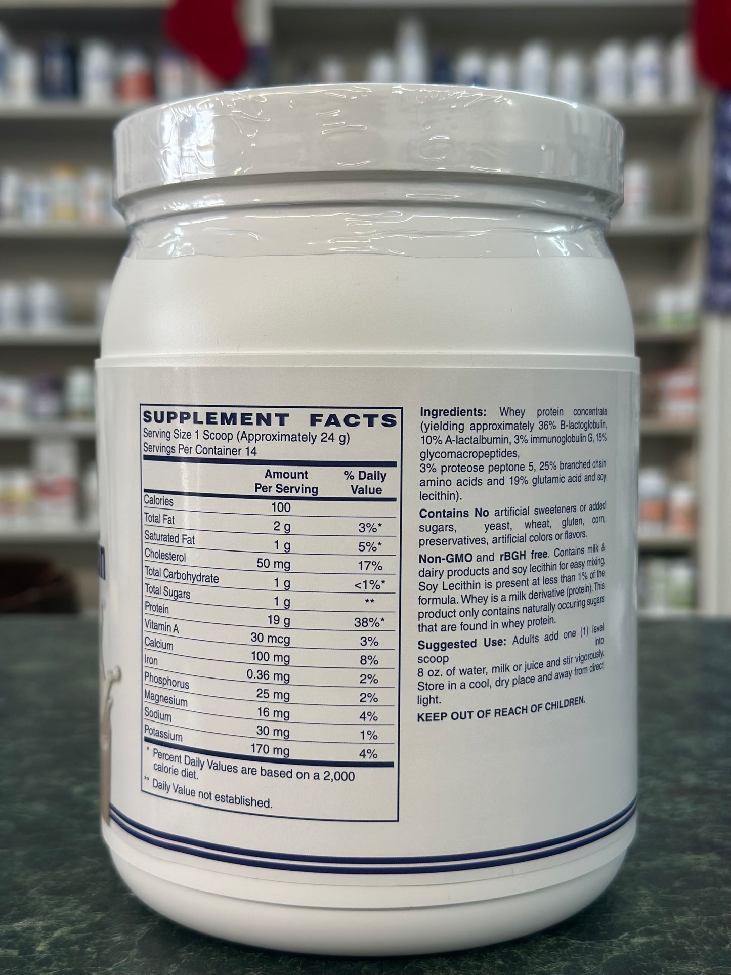 Whey Protein Unsweetened /Unflavored