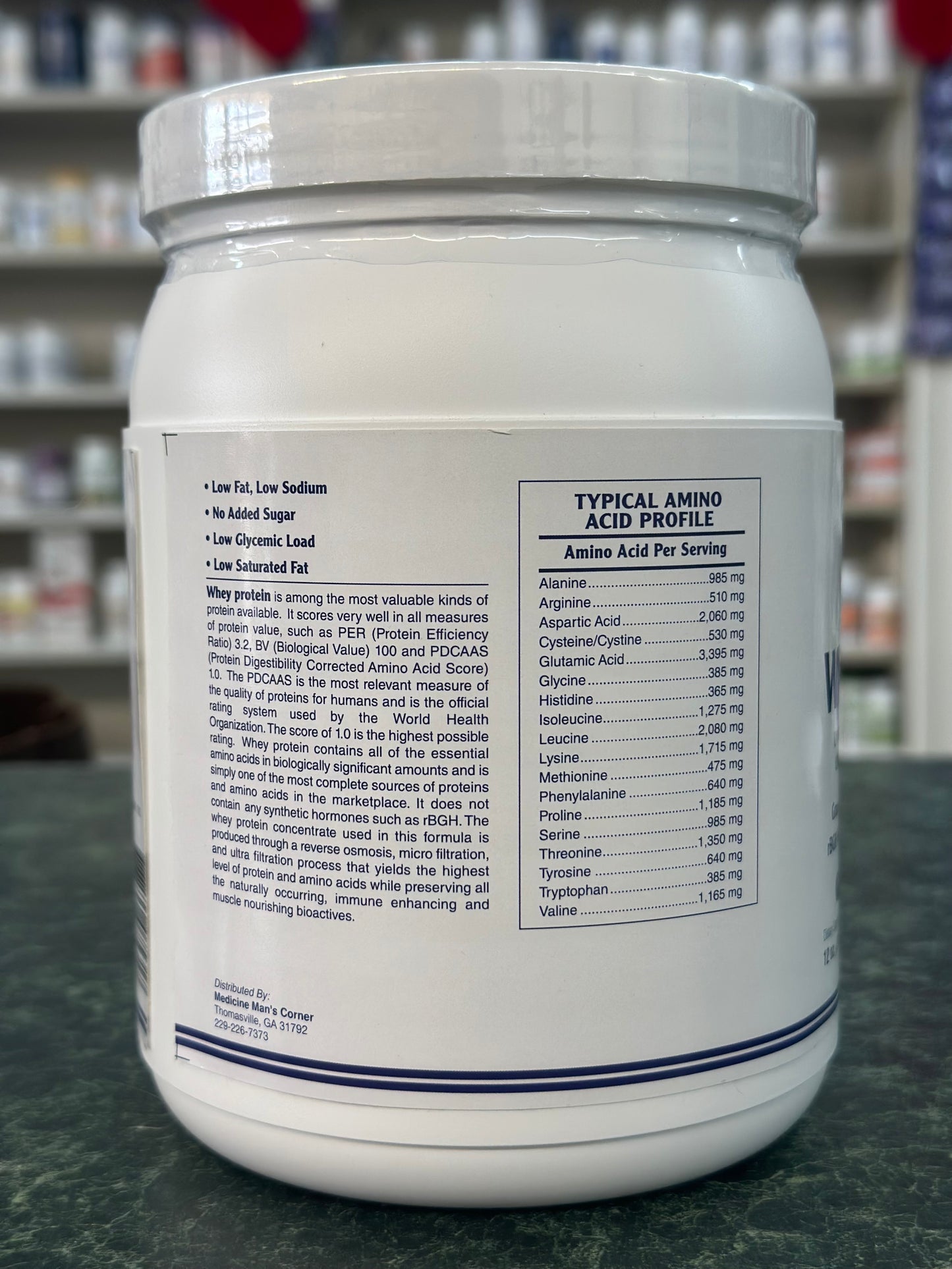 Whey Protein Unsweetened /Unflavored