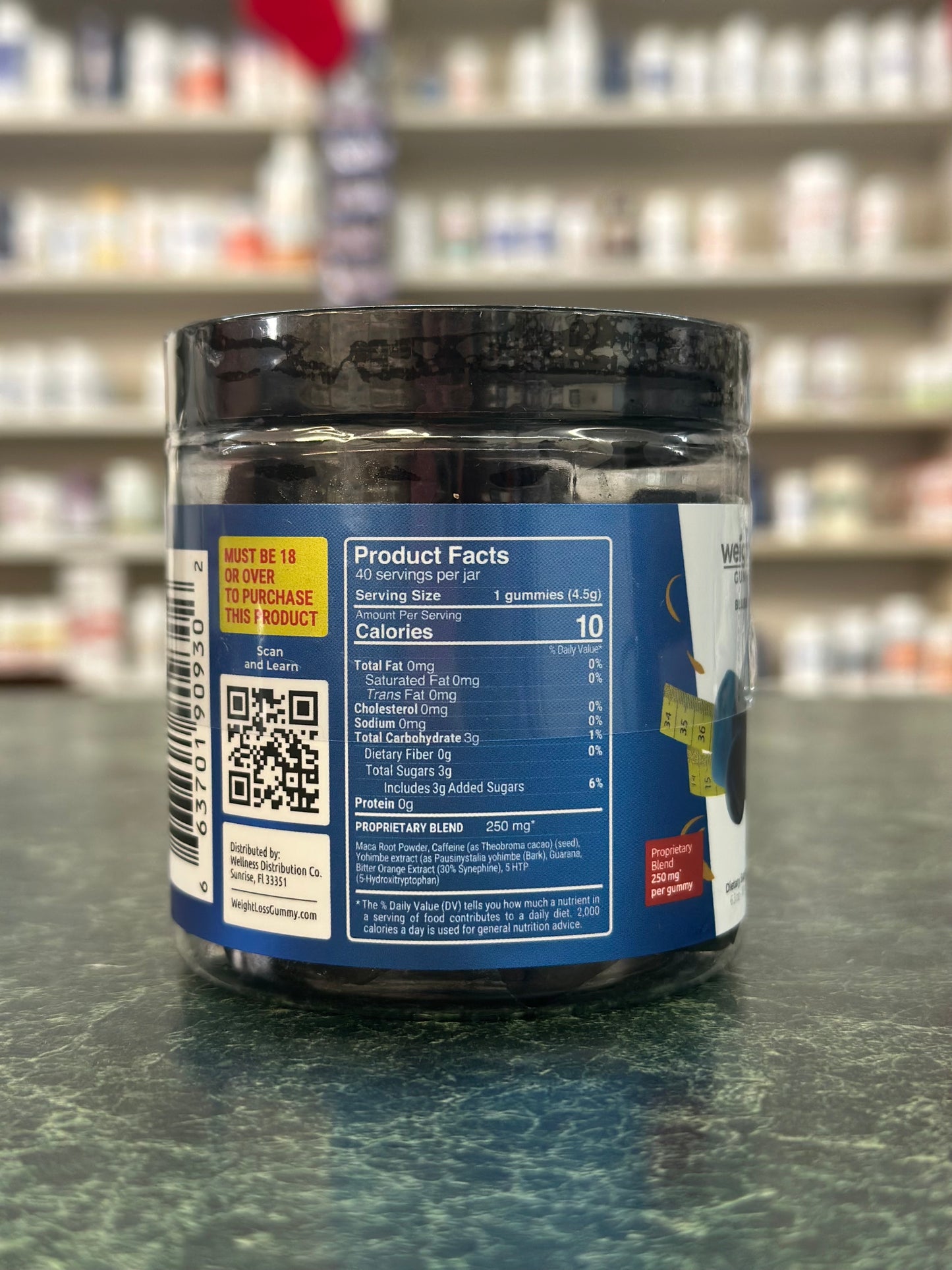 Weight Loss Gummies - Blueberry