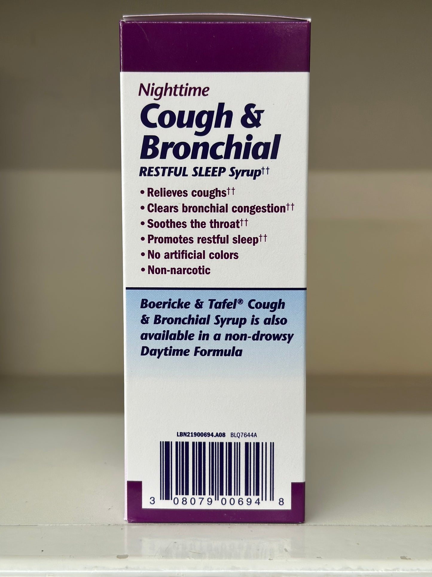 Nighttime Cough & Bronchial Syrup 8oz