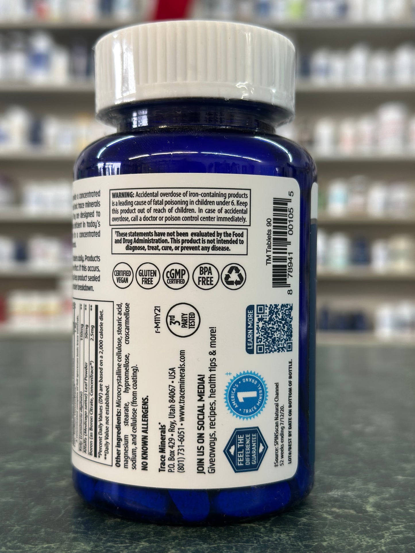 Trace Mineral Tablets