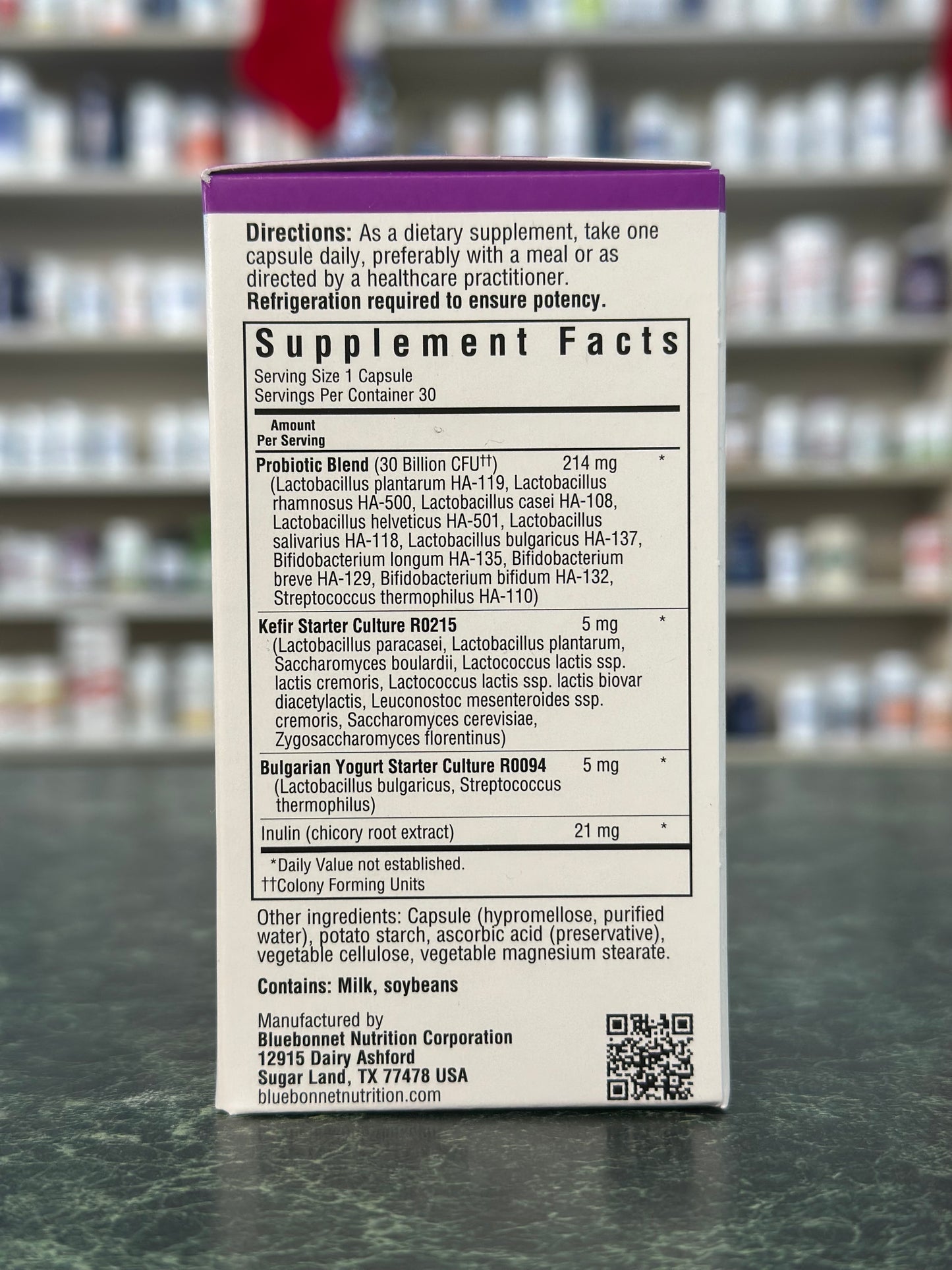 Prebiotic & Probiotic 30B