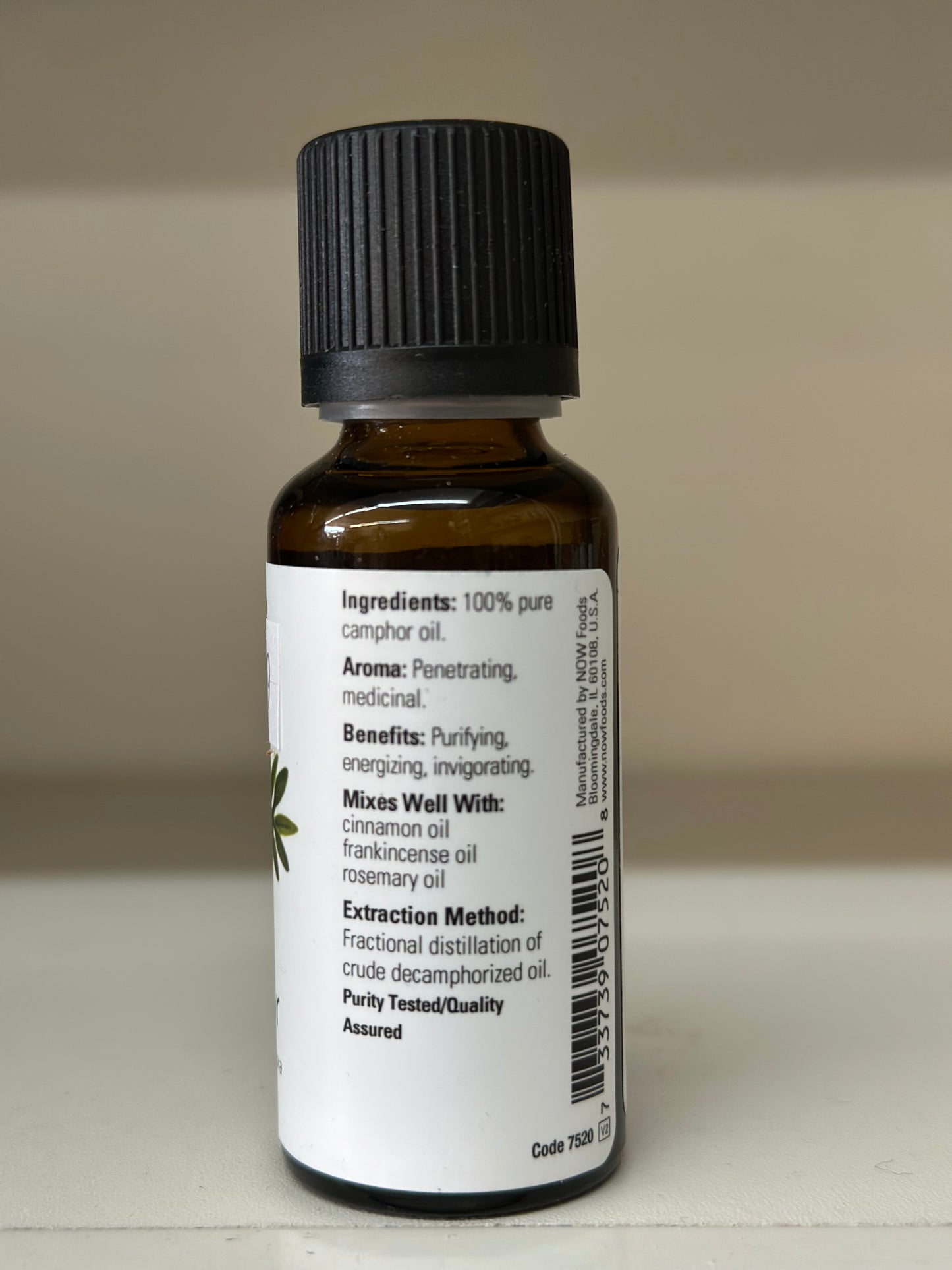 Oil, Camphor