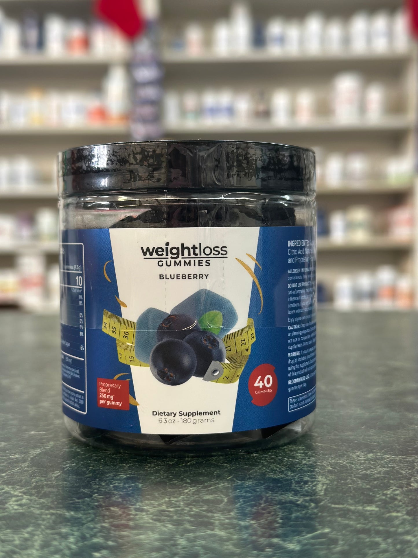 Weight Loss Gummies - Blueberry