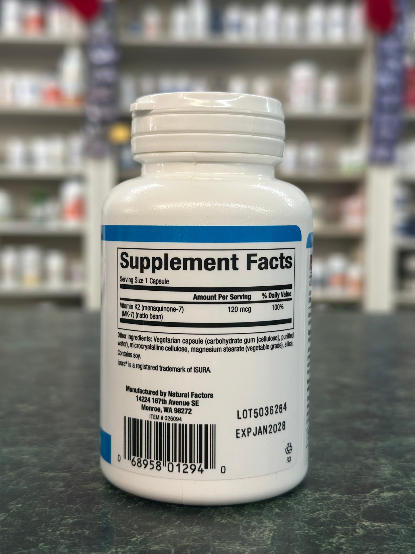 Vitamin K2 120mcg