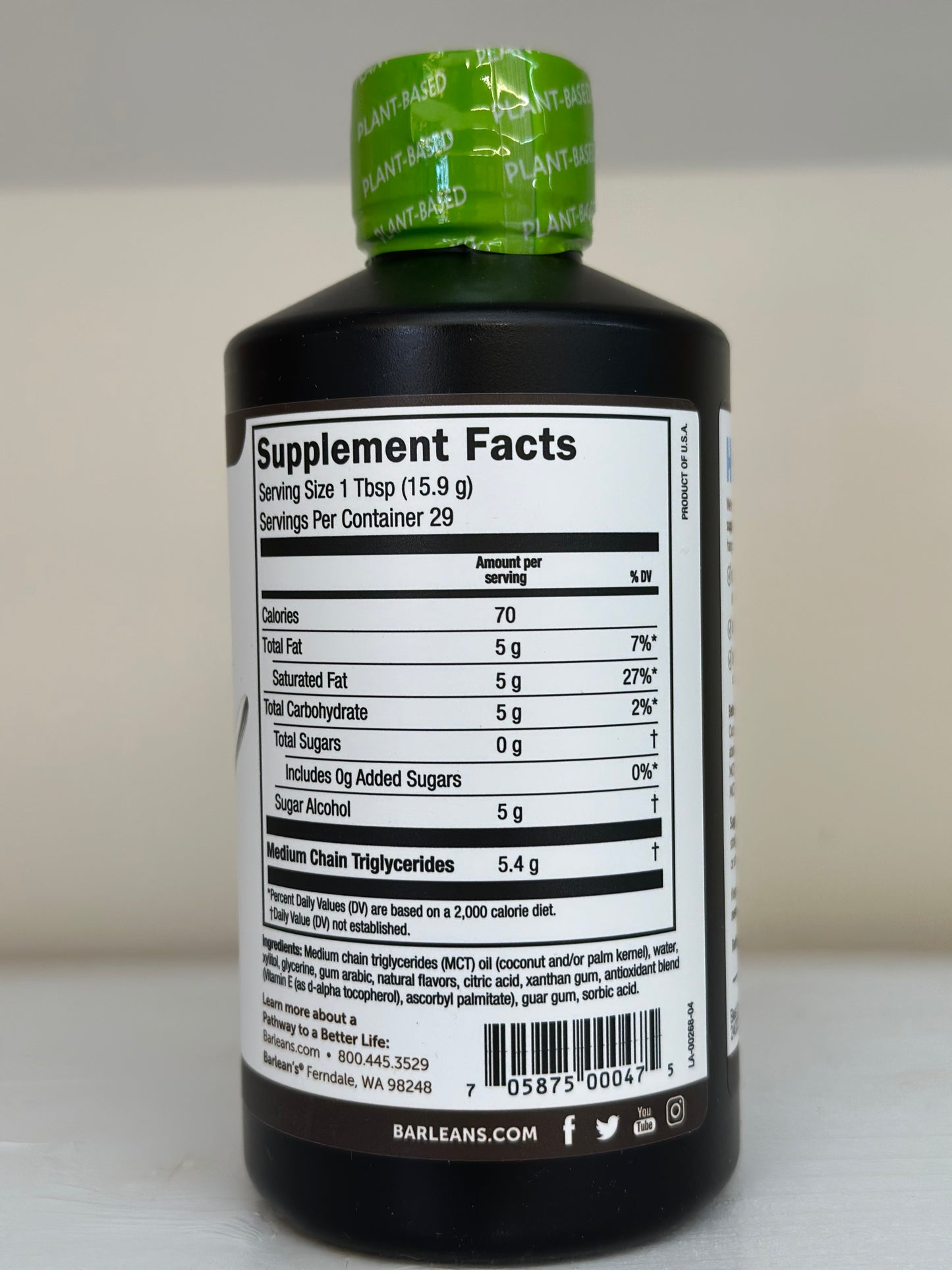 Oil, MCT Coconut, 16 oz