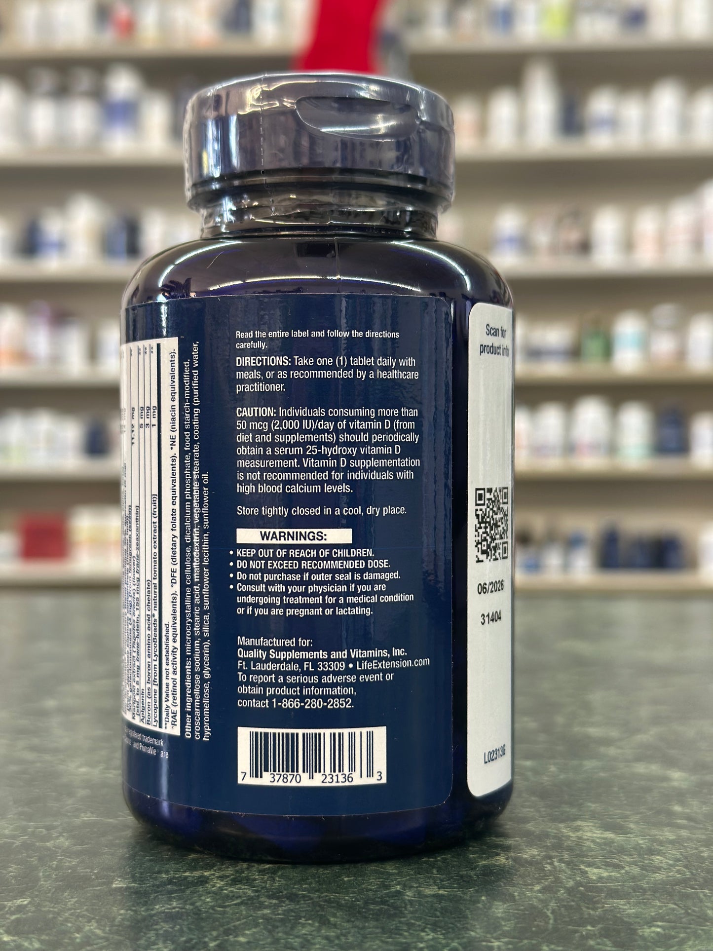 One-Per-Day Multivitamin