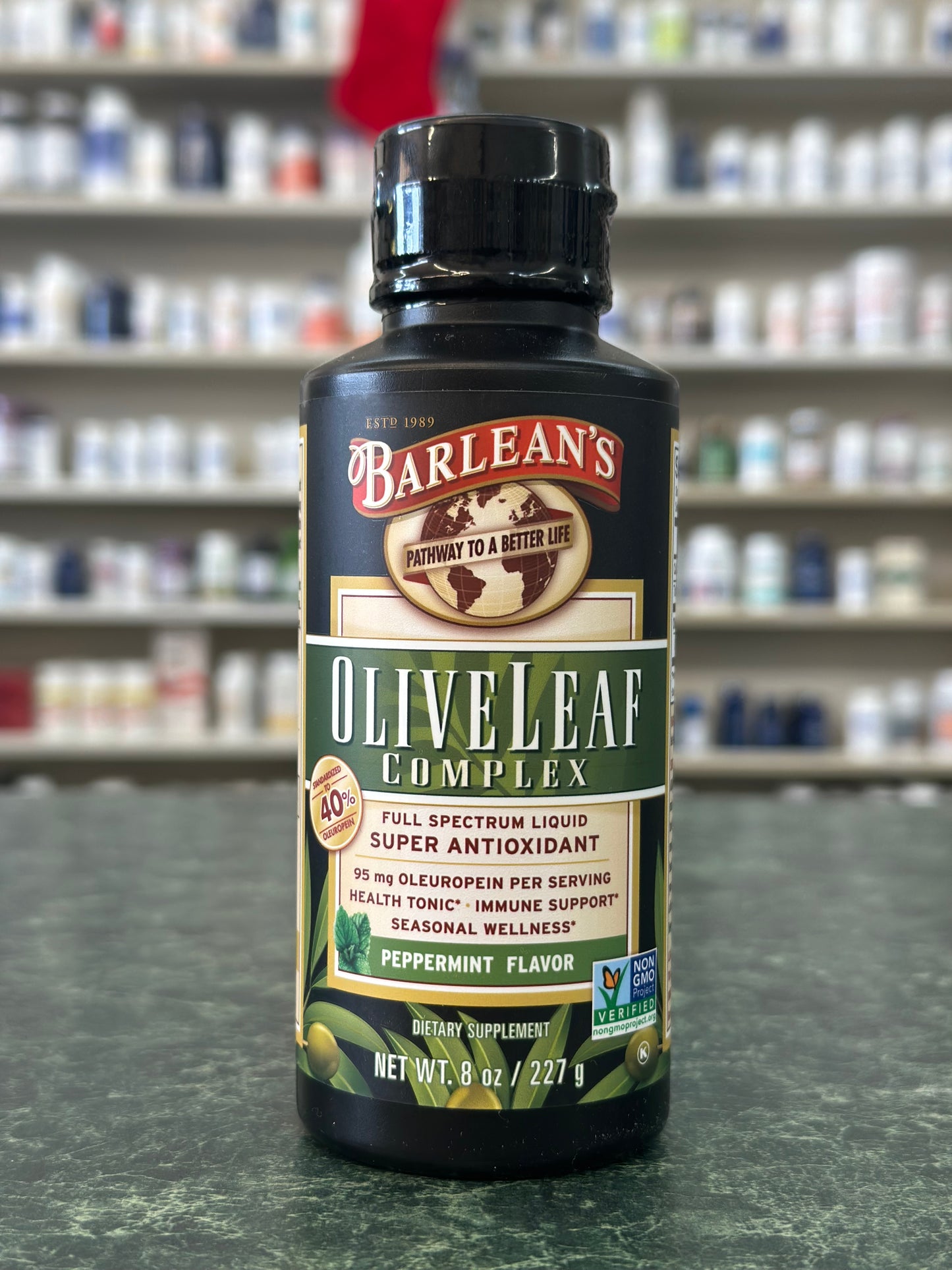 Olive Leaf Extract Peppermint