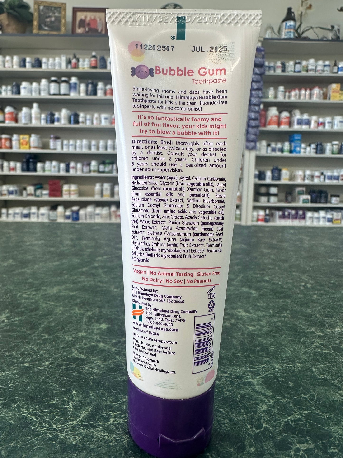 Kids Bubble Gum Toothpaste