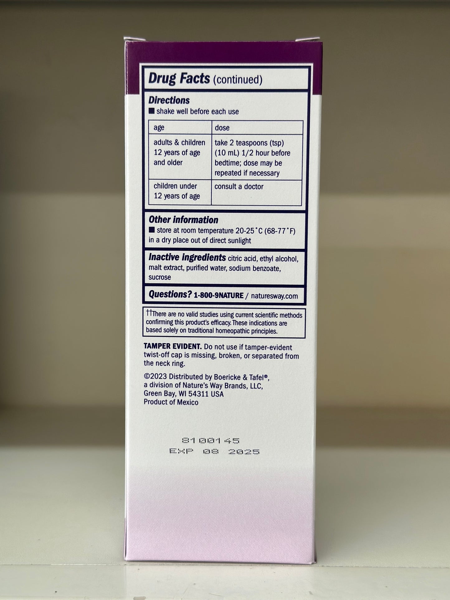 Nighttime Cough & Bronchial Syrup 8oz