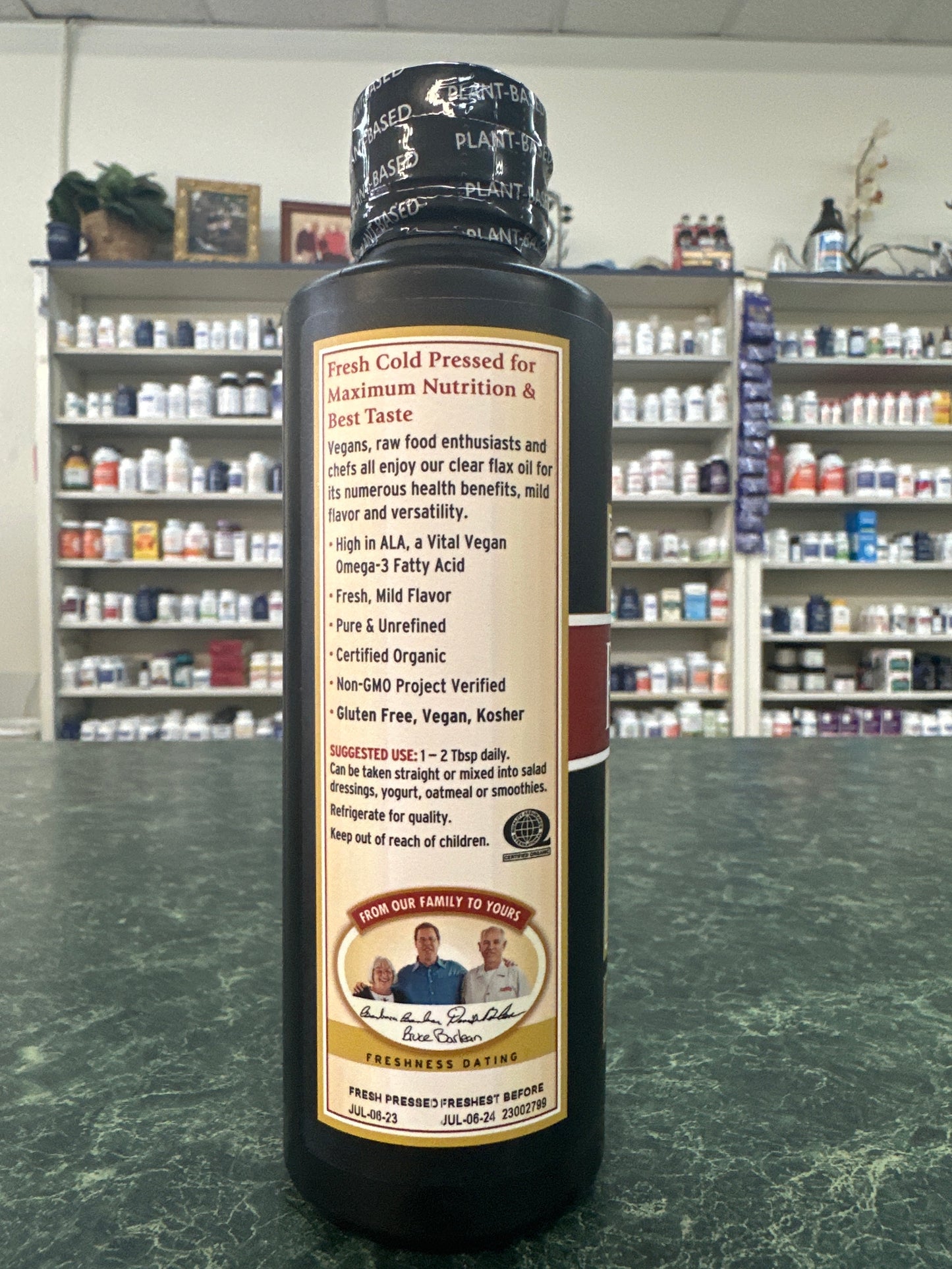 Barlean's Fresh Flax Oil Liquid