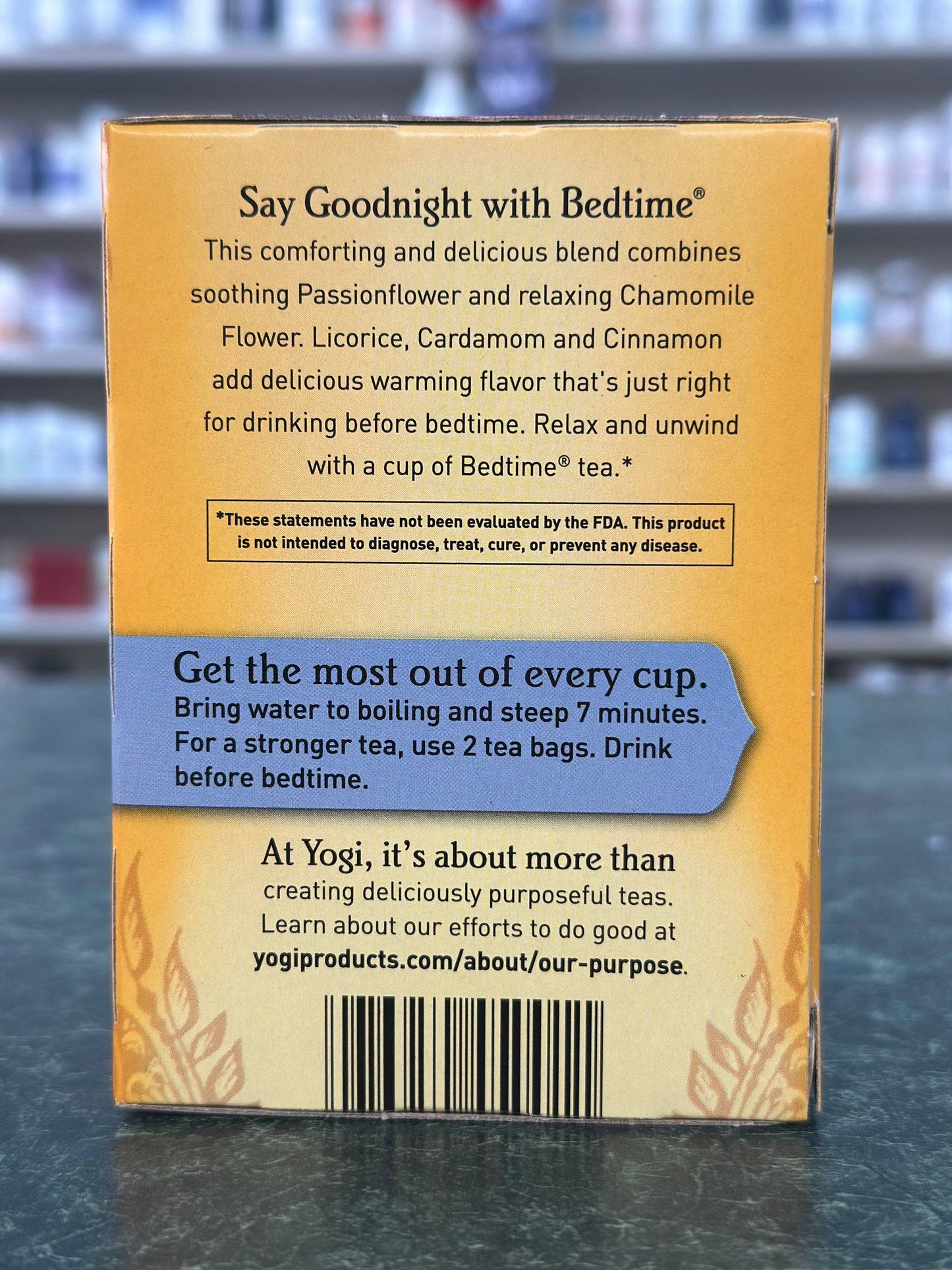 Tea, Bedtime