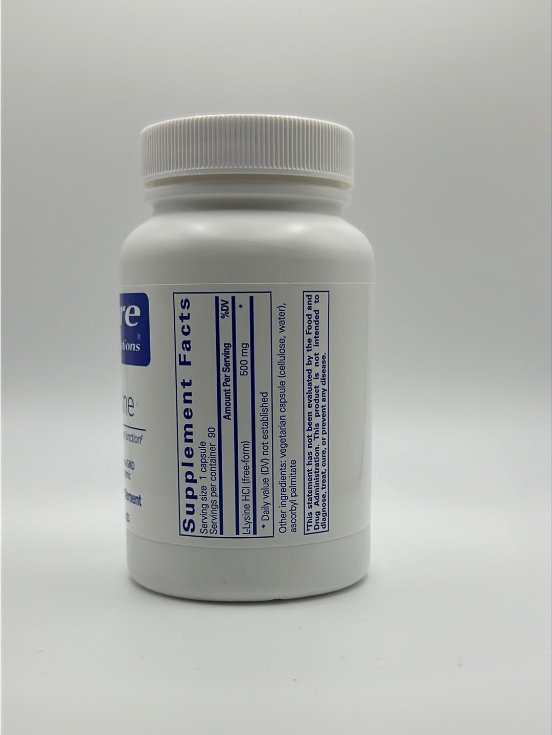 L-Lysine 90ct. 500mg