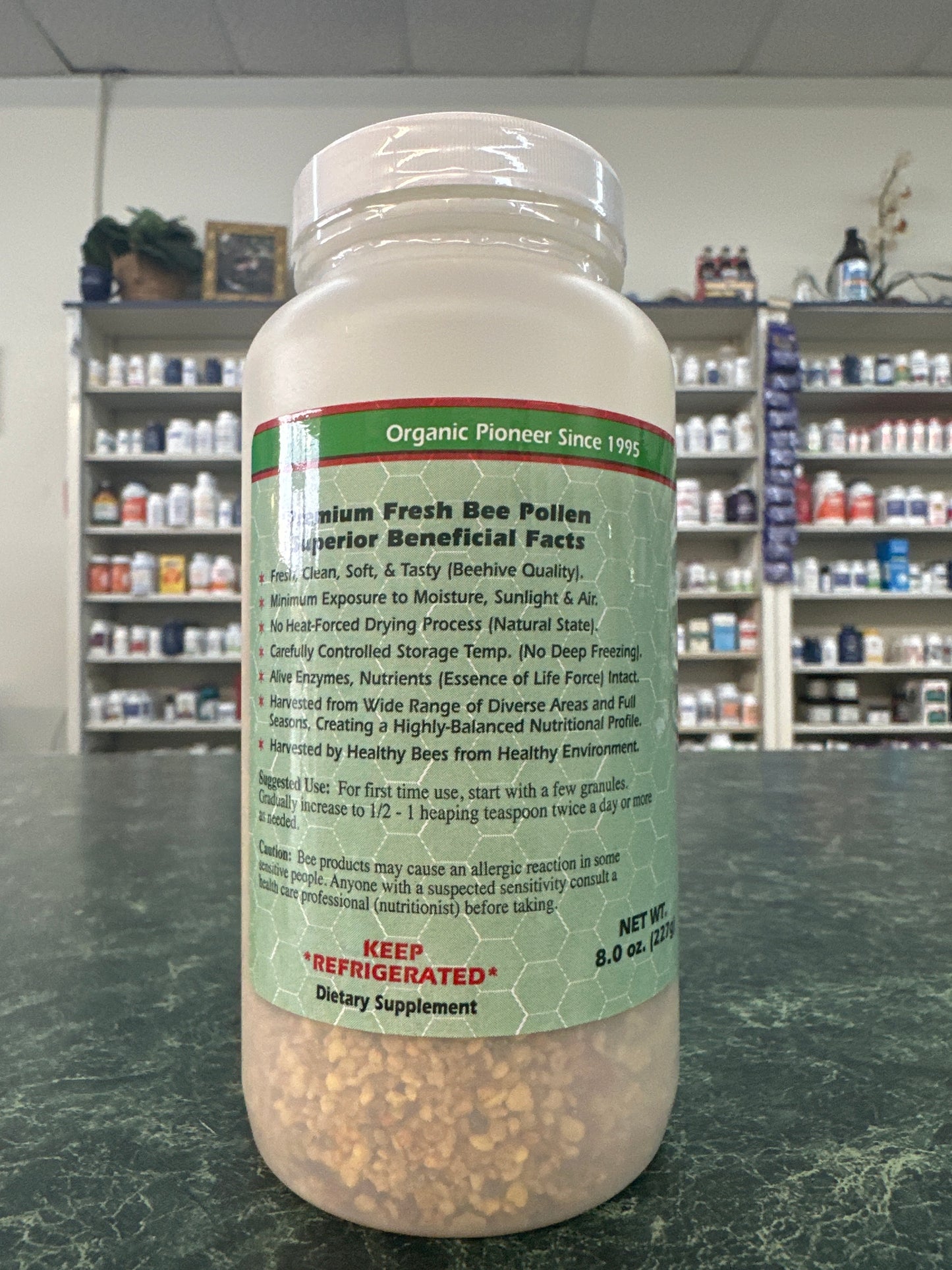 Bee Pollen Granules 8 oz