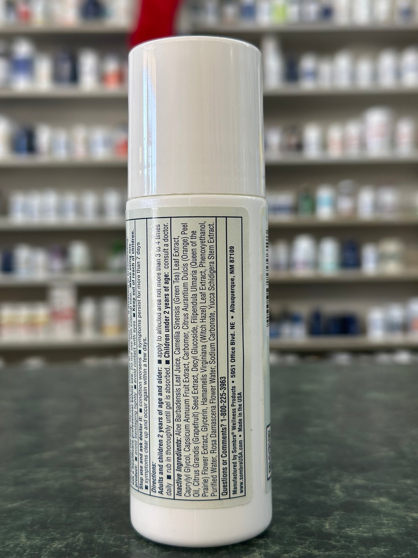 Sombra Warming Roll on 3 oz.