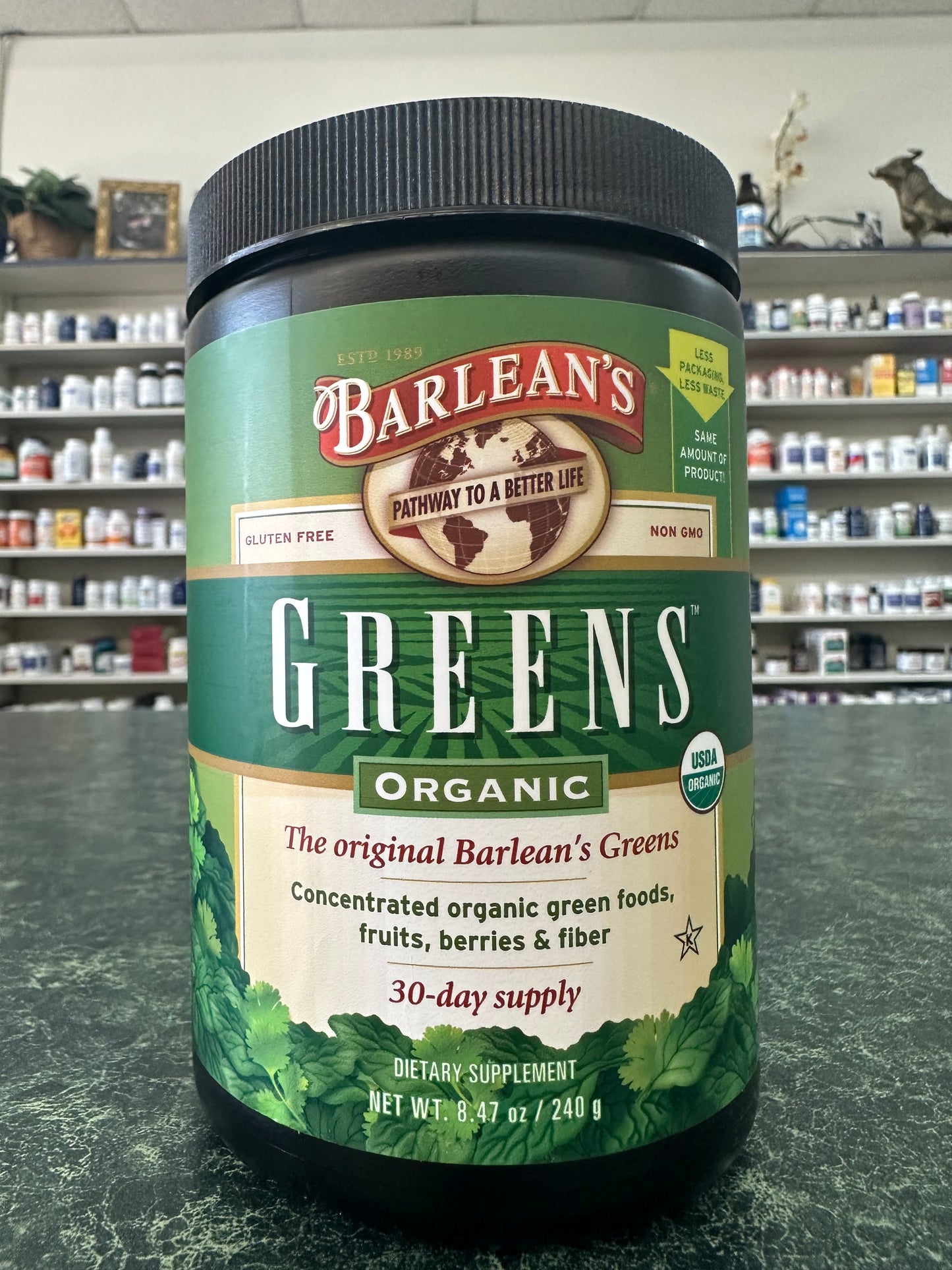 Greens, Organic Powder 8.47 oz